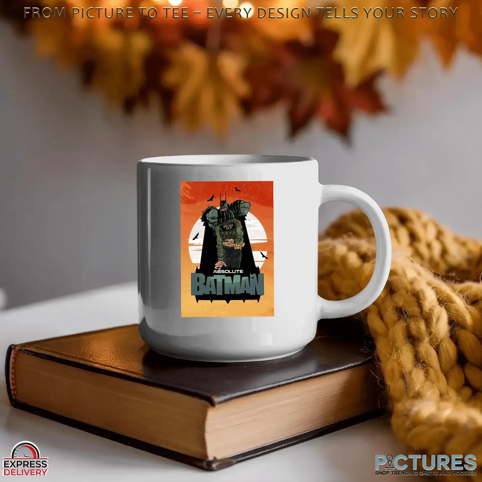 Absolute Batman Police Ice Graphic T Shirt Absolute Batman Police Ice Graphic T Shirt