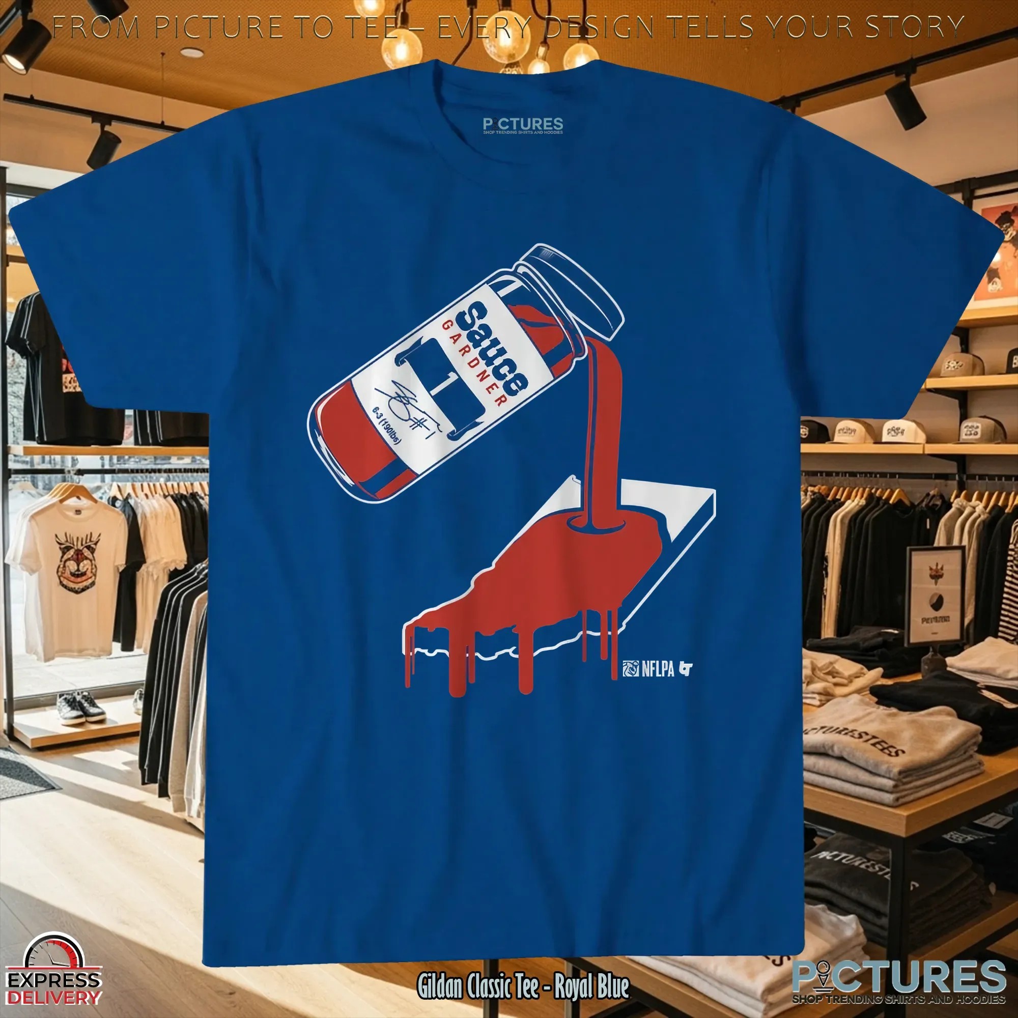 Ahmad Sauce Gardner Indy Sauce Bottle T Shirt