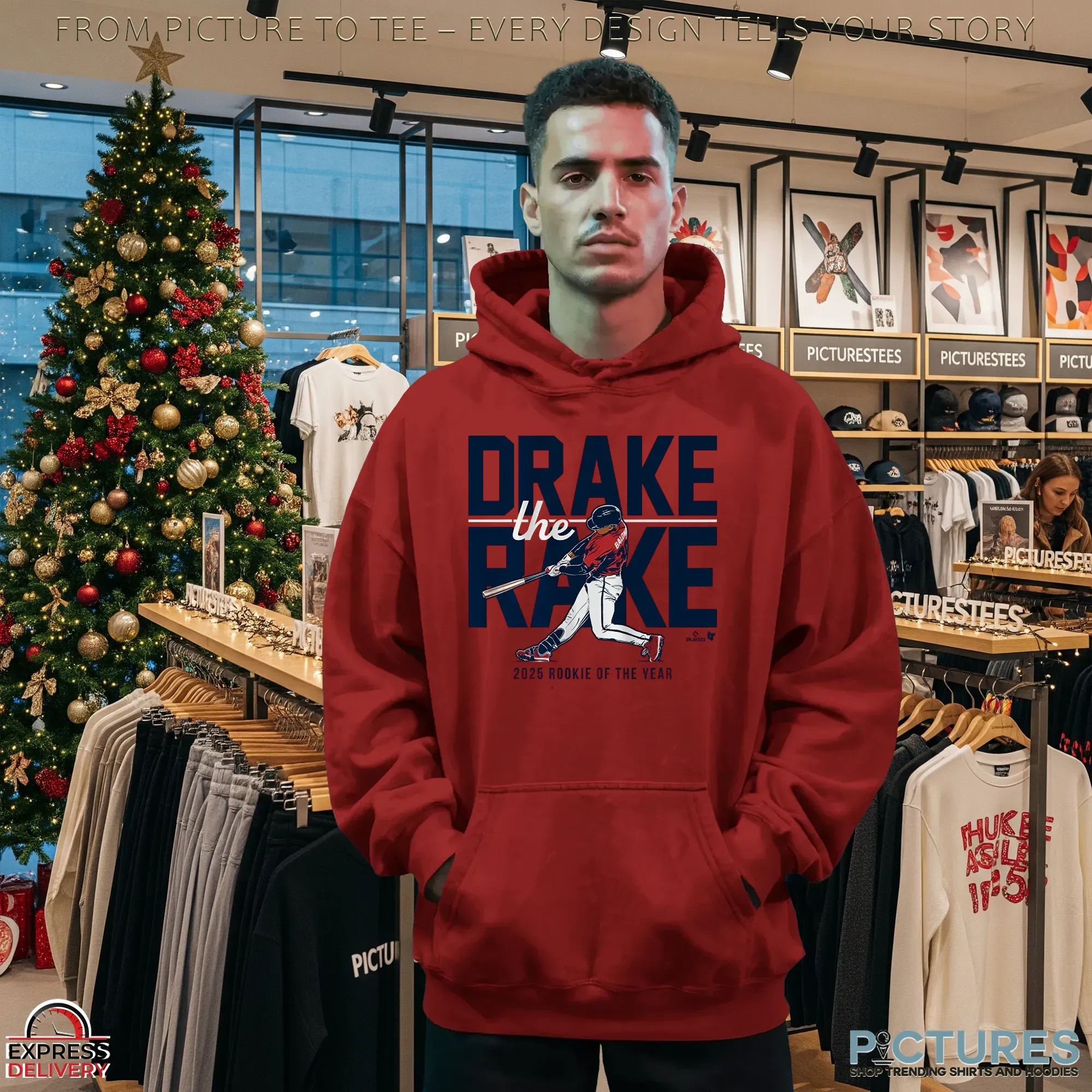 Atlanta Braves Drake Baldwin The Rake 2025 Rookie Of The Year T Shirt