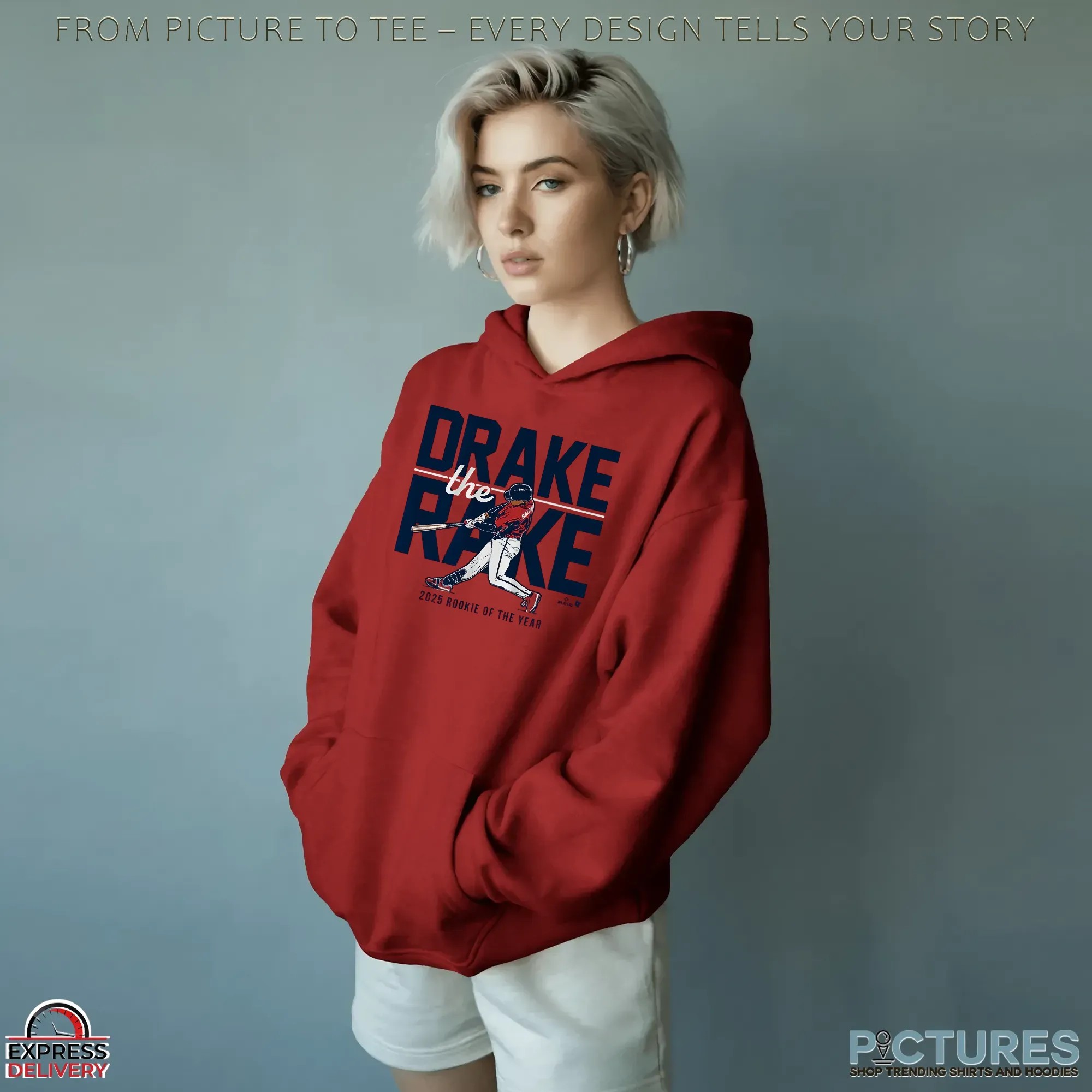 Atlanta Braves Drake Baldwin The Rake 2025 Rookie Of The Year T Shirt