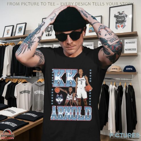 Azzi Wearing KK Arnold Slam Cover T Shirt