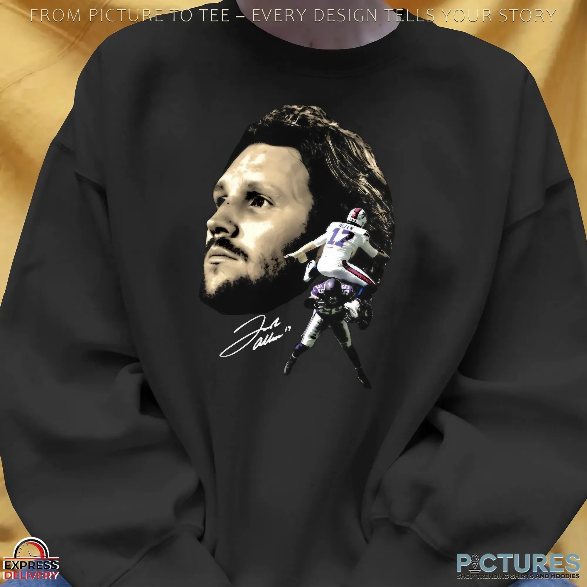 Big Josh Allen Buffalo Bills Fan T Shirt Big Josh Allen Buffalo Bills Fan T Shirt