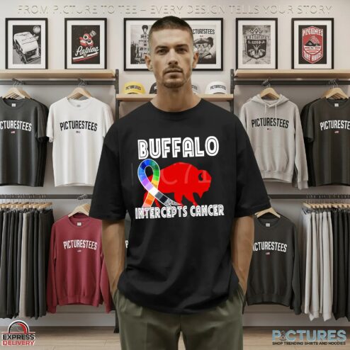 Buffalo Bills Intercepts Cancer T Shirt