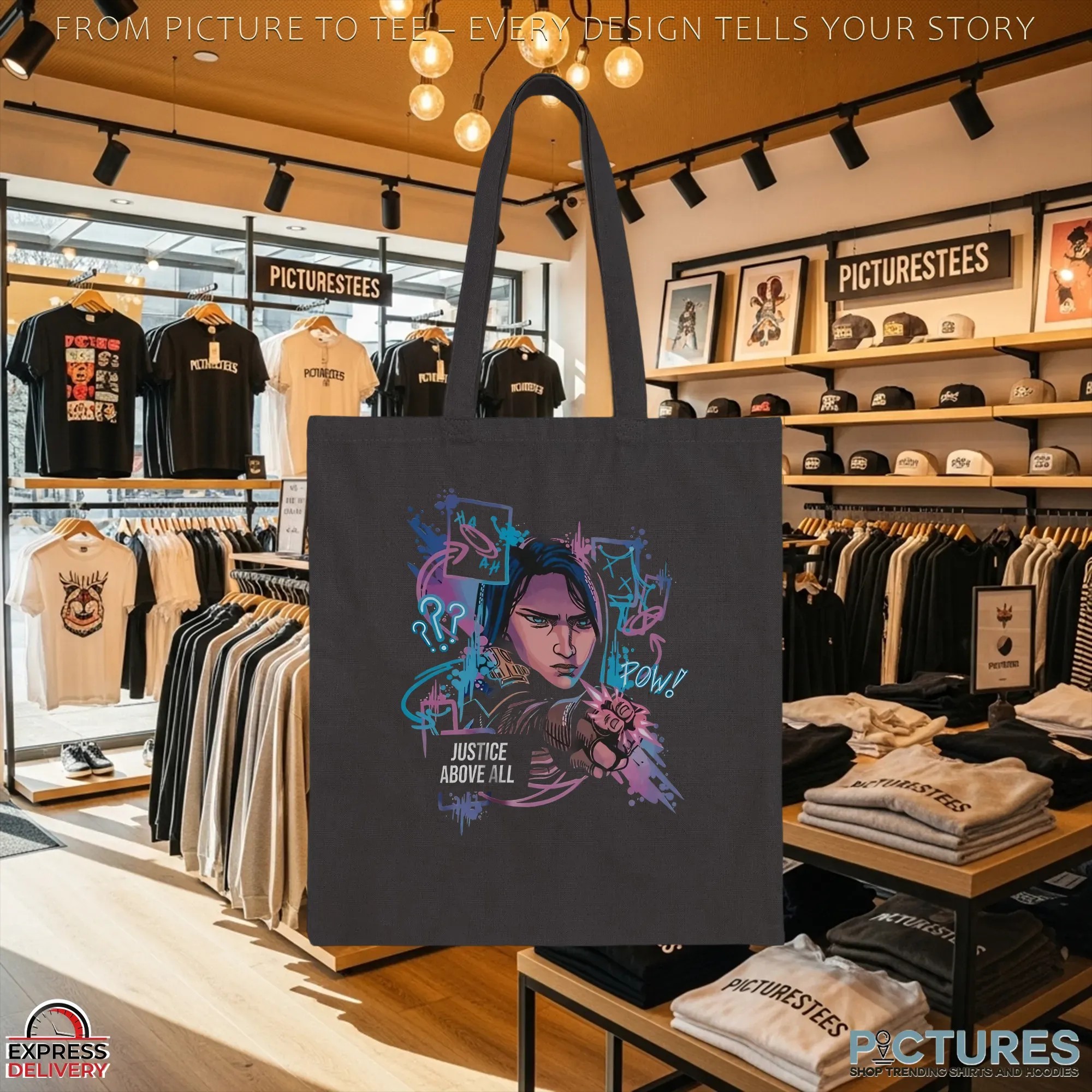 Caitlyn Kiramman League Of Legends Arcane Justice Above All Graphic T Shirt