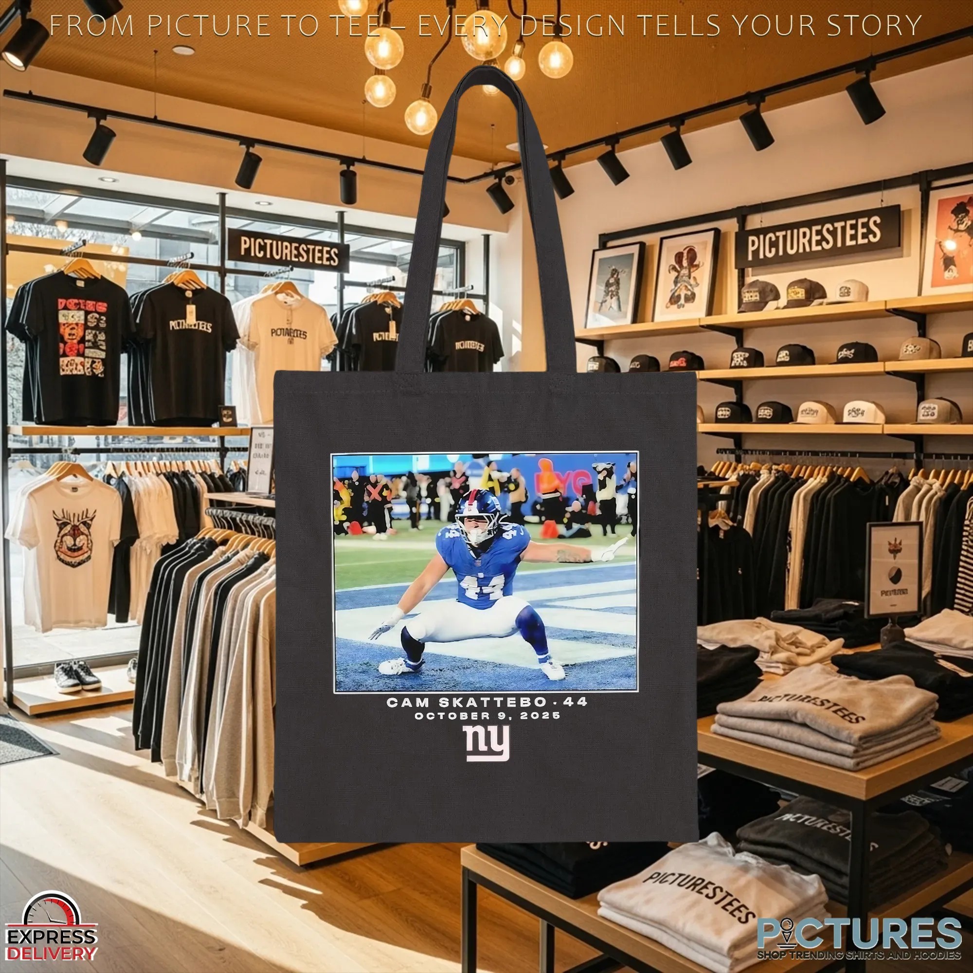 Cam Skattebo 15 October 12 2025 New York Giants NFL Flash Features Week 6 T Shirt
