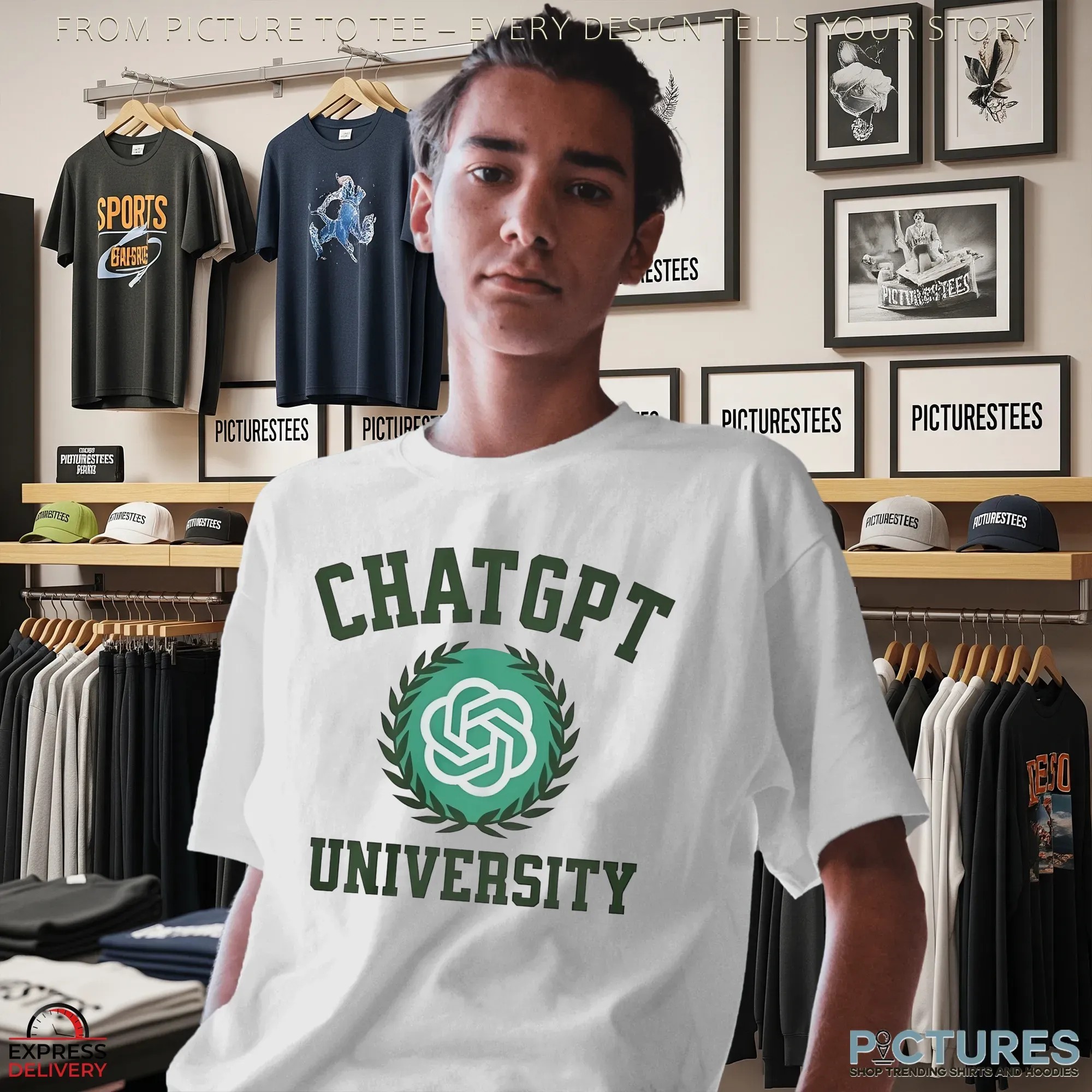 ChatGPT University Meme T Shirt ChatGPT University Meme T Shirt