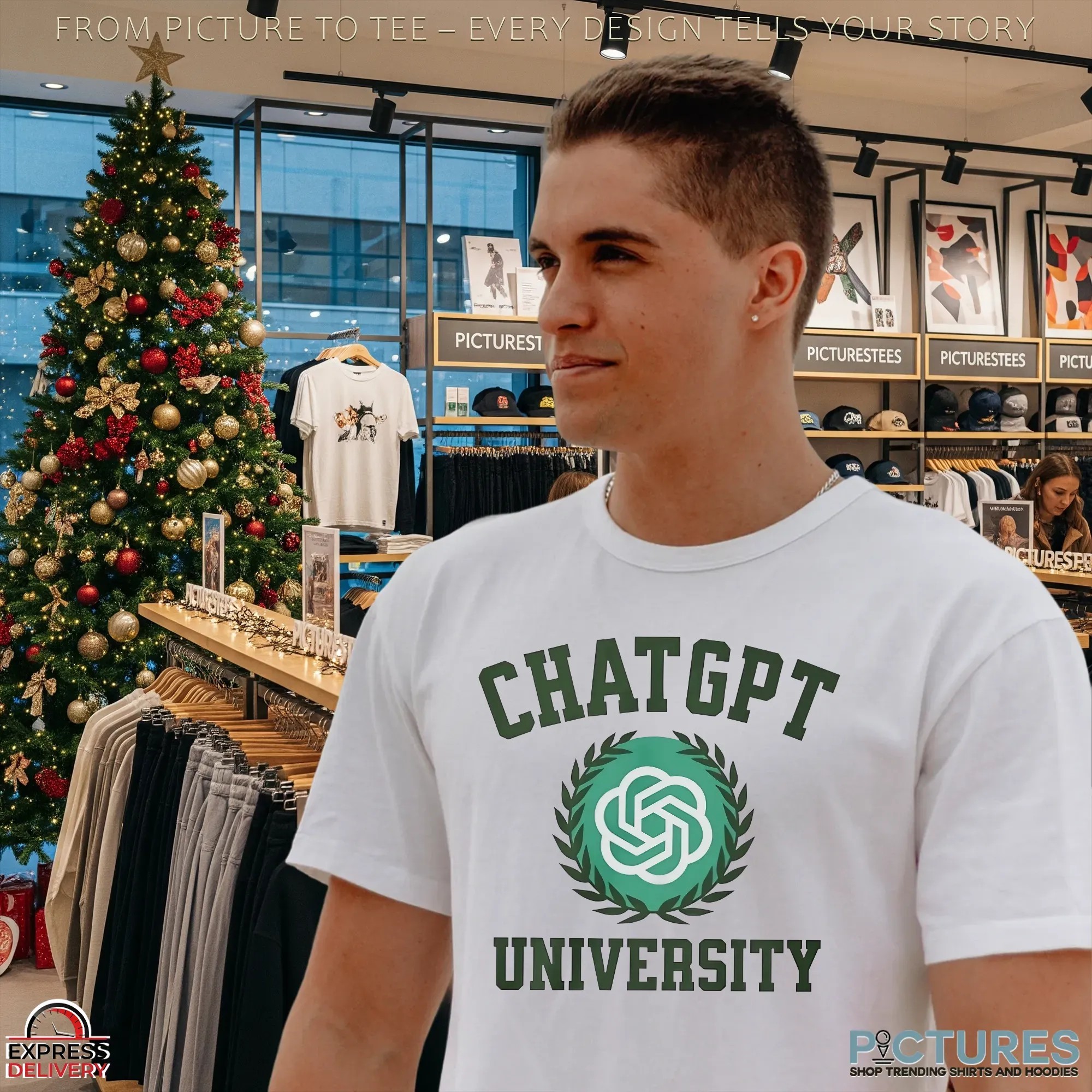 ChatGPT University Meme T Shirt ChatGPT University Meme T Shirt