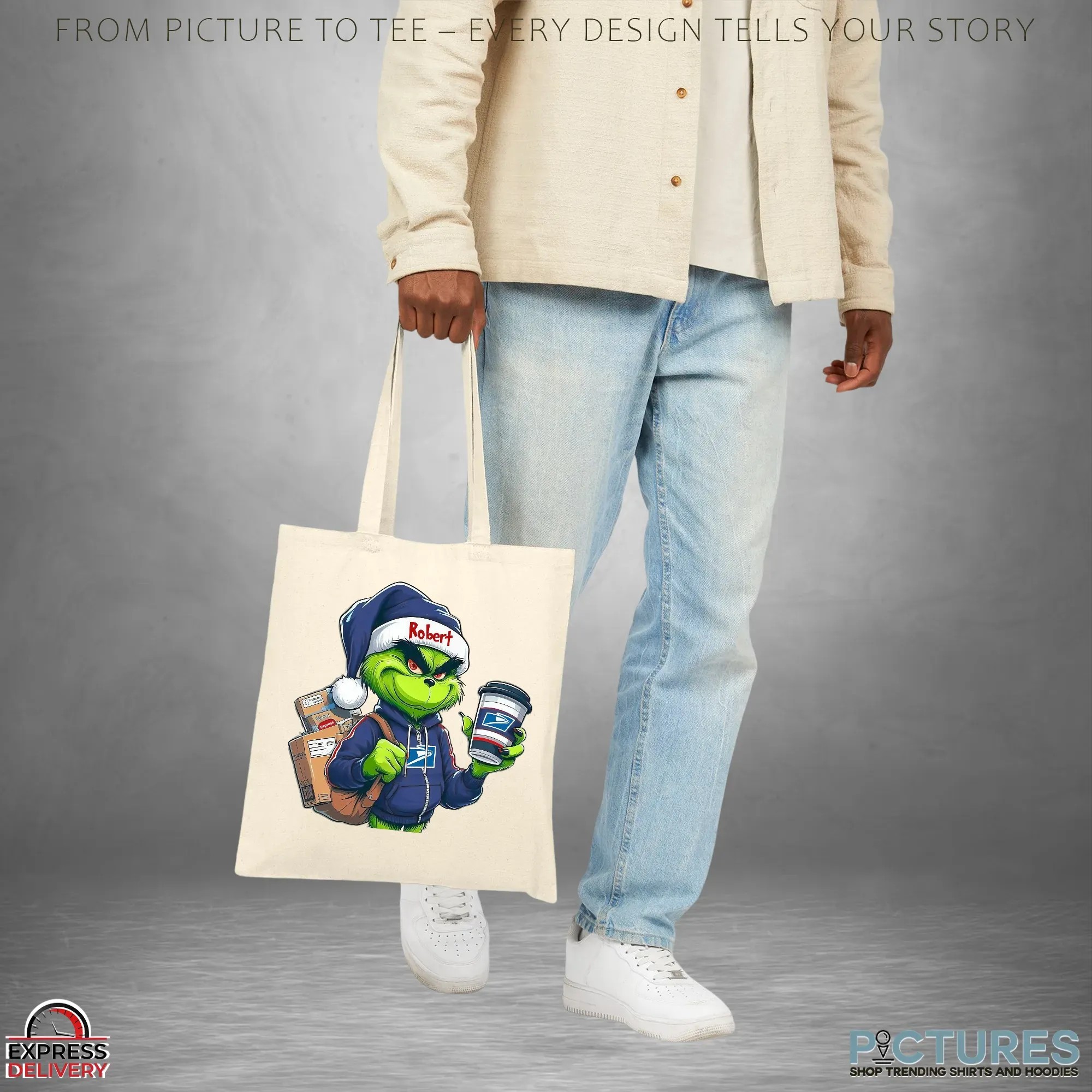 Custom USPS Grinch Mail Carrier Christmas Postal Worker T Shirt Custom USPS Grinch Mail Carrier Christmas Postal Worker T Shirt