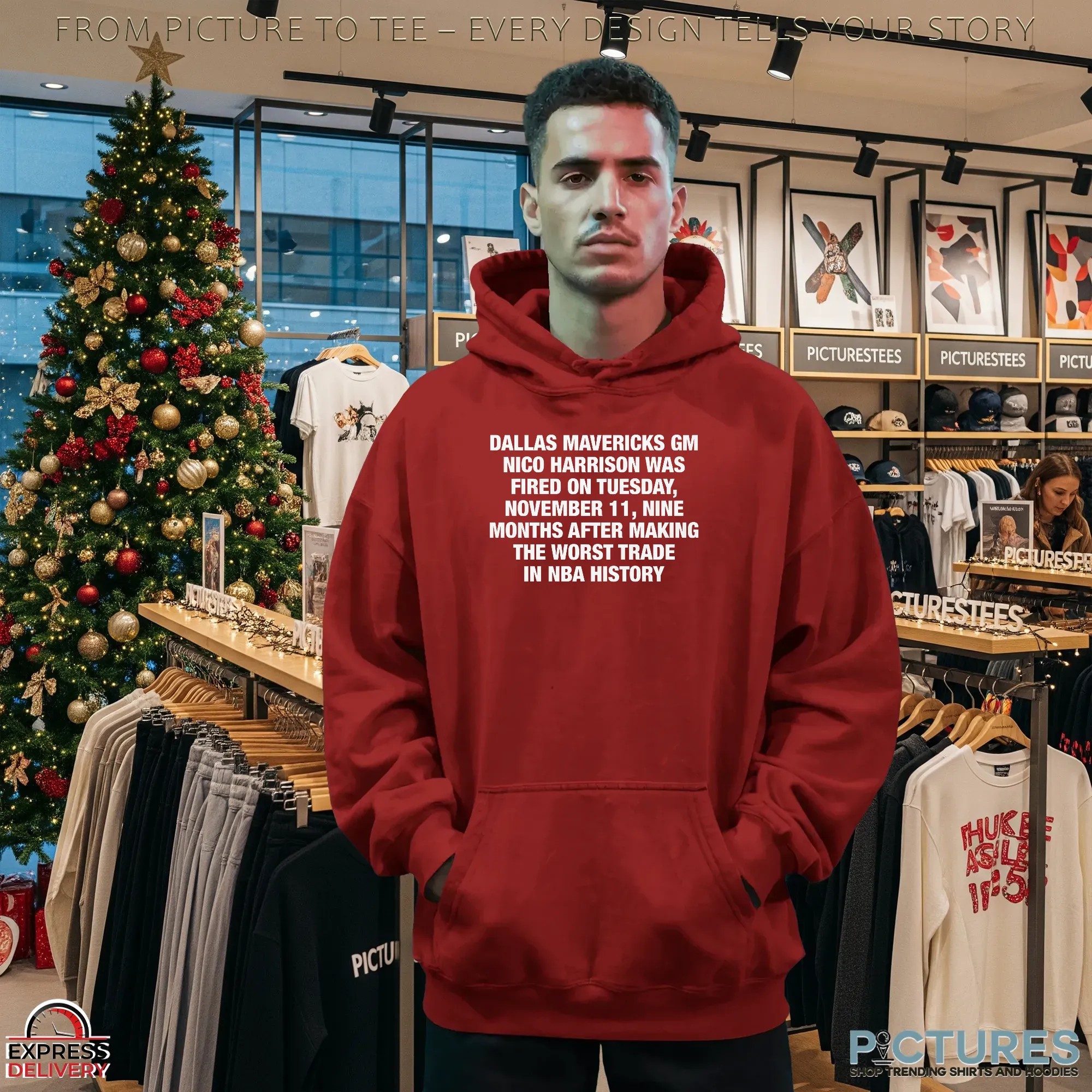 Dallas Mavericks GM Nico Harrison Was Fired On Tuesday, November 11, Nine Months After Making The Worst Trade In NBA History T Shirt