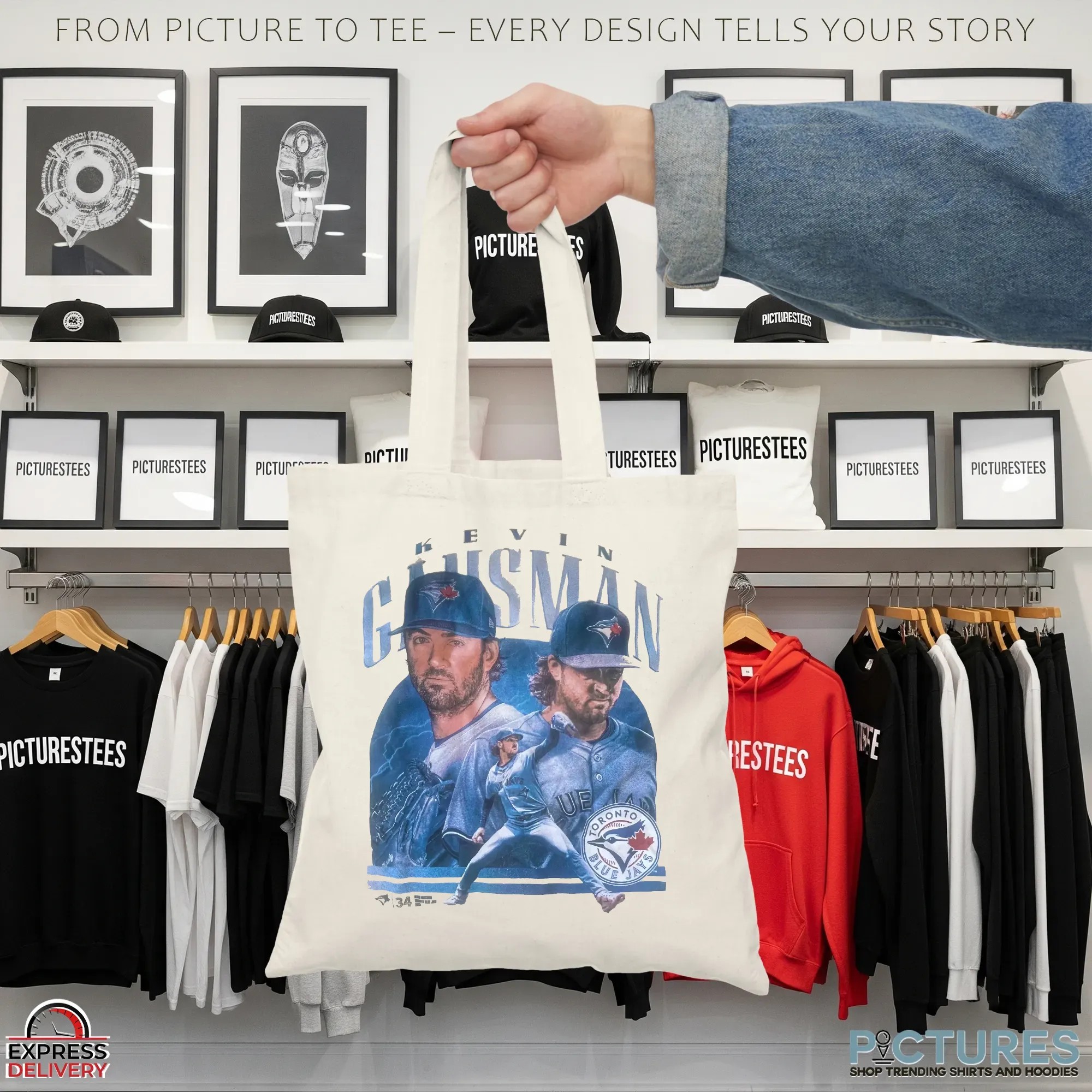 Davis Schneider wear Kevin Gausman Toronto Blue Jays Graphic T Shirt