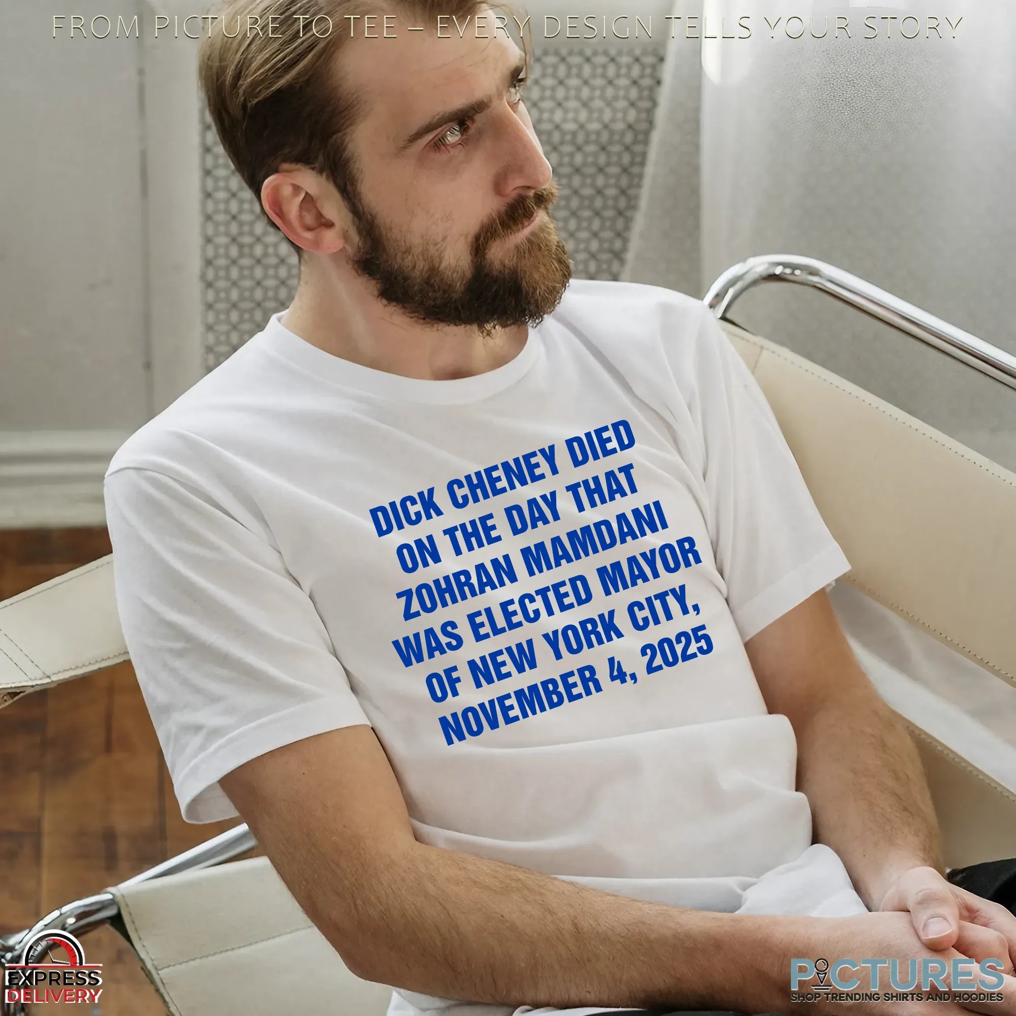 Dick Cheney Died On The Day That Zohran Mamdani Was Elected Mayor Of New York City, November 4, 2025 T Shirt