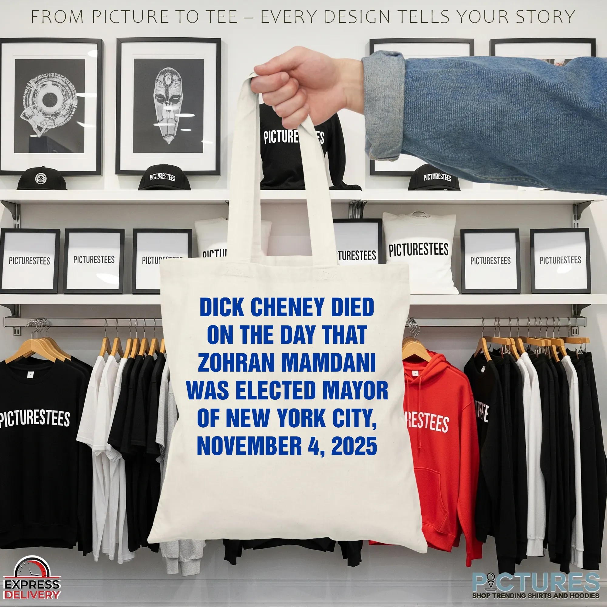 Dick Cheney Died On The Day That Zohran Mamdani Was Elected Mayor Of New York City, November 4, 2025 T Shirt