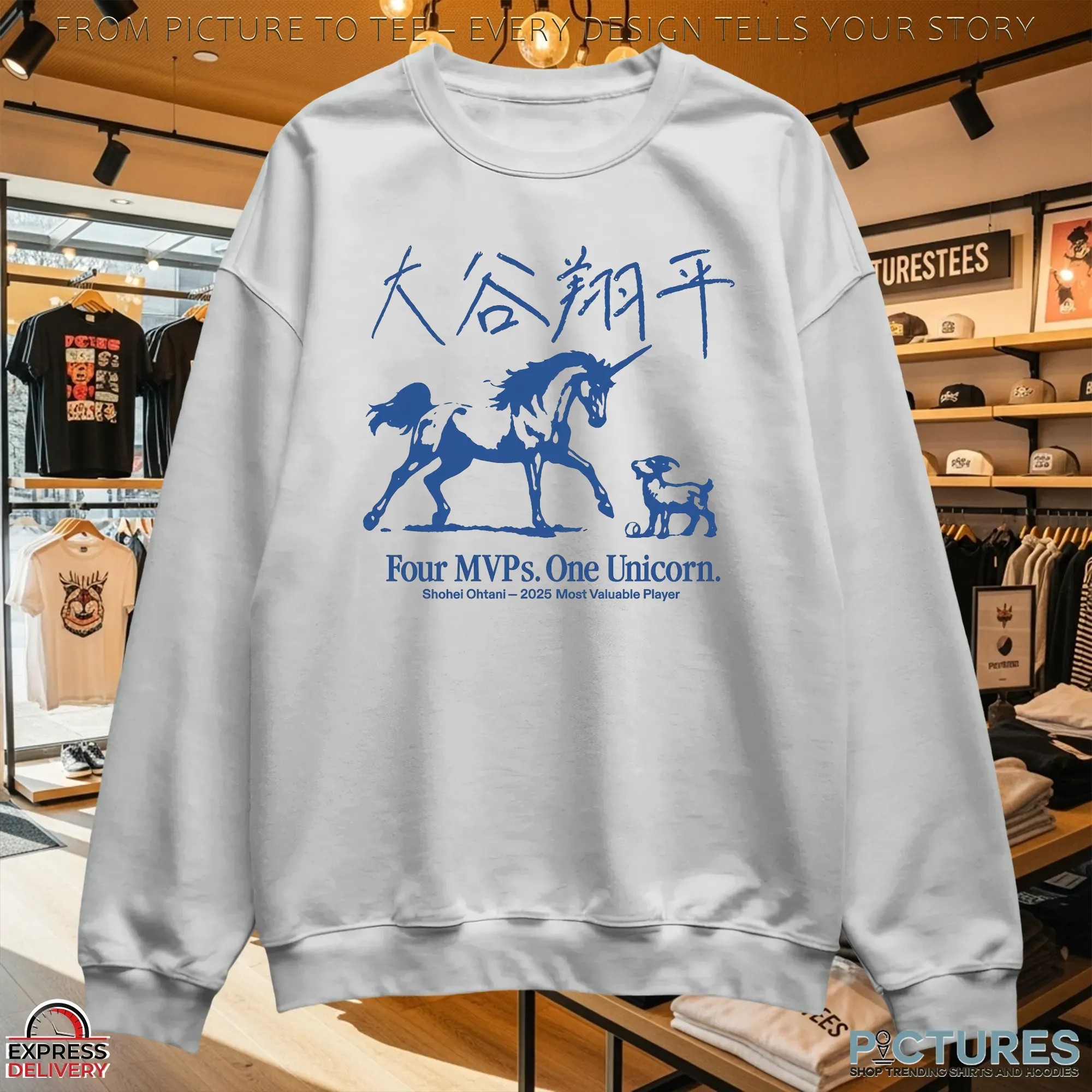 Dodgers Shohei Ohtani Four MVPs One Unicorn 2025 Most Valuable Player T Shirt Dodgers Shohei Ohtani Four MVPs One Unicorn 2025 Most Valuable Player T Shirt