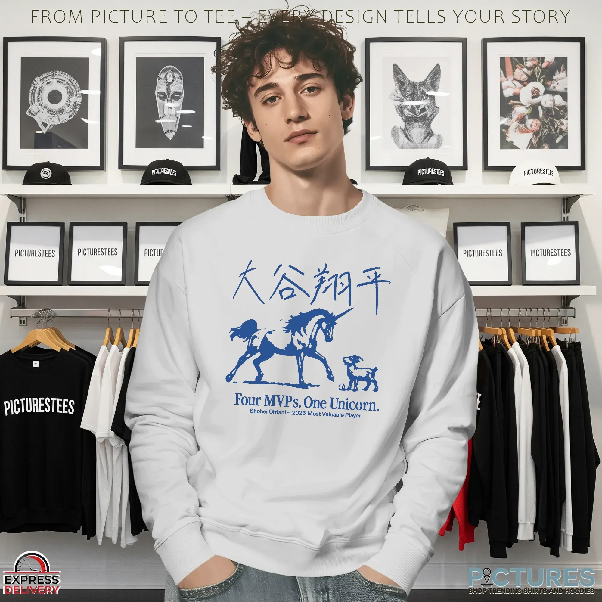 Dodgers Shohei Ohtani Four MVPs One Unicorn 2025 Most Valuable Player T Shirt Dodgers Shohei Ohtani Four MVPs One Unicorn 2025 Most Valuable Player T Shirt