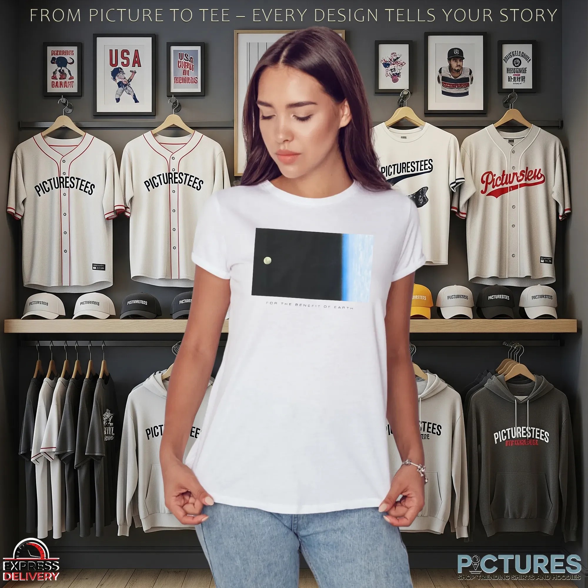 For The Benefit Of Earth T Shirt
