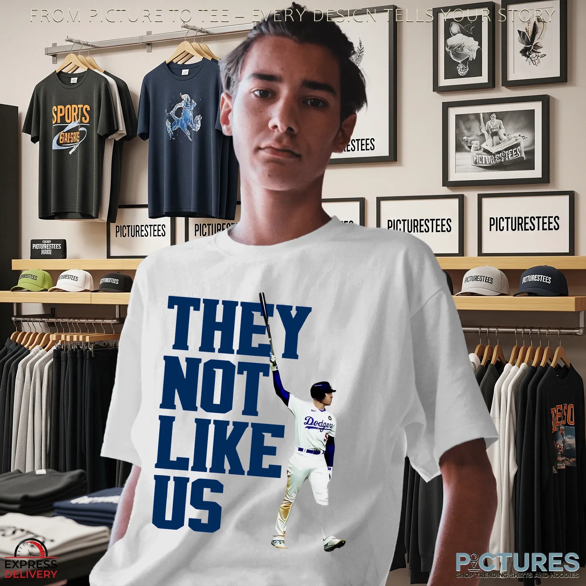 Freddie Freeman They Not Like Us Los Angeles Dodgers 2025 Champs T Shirt