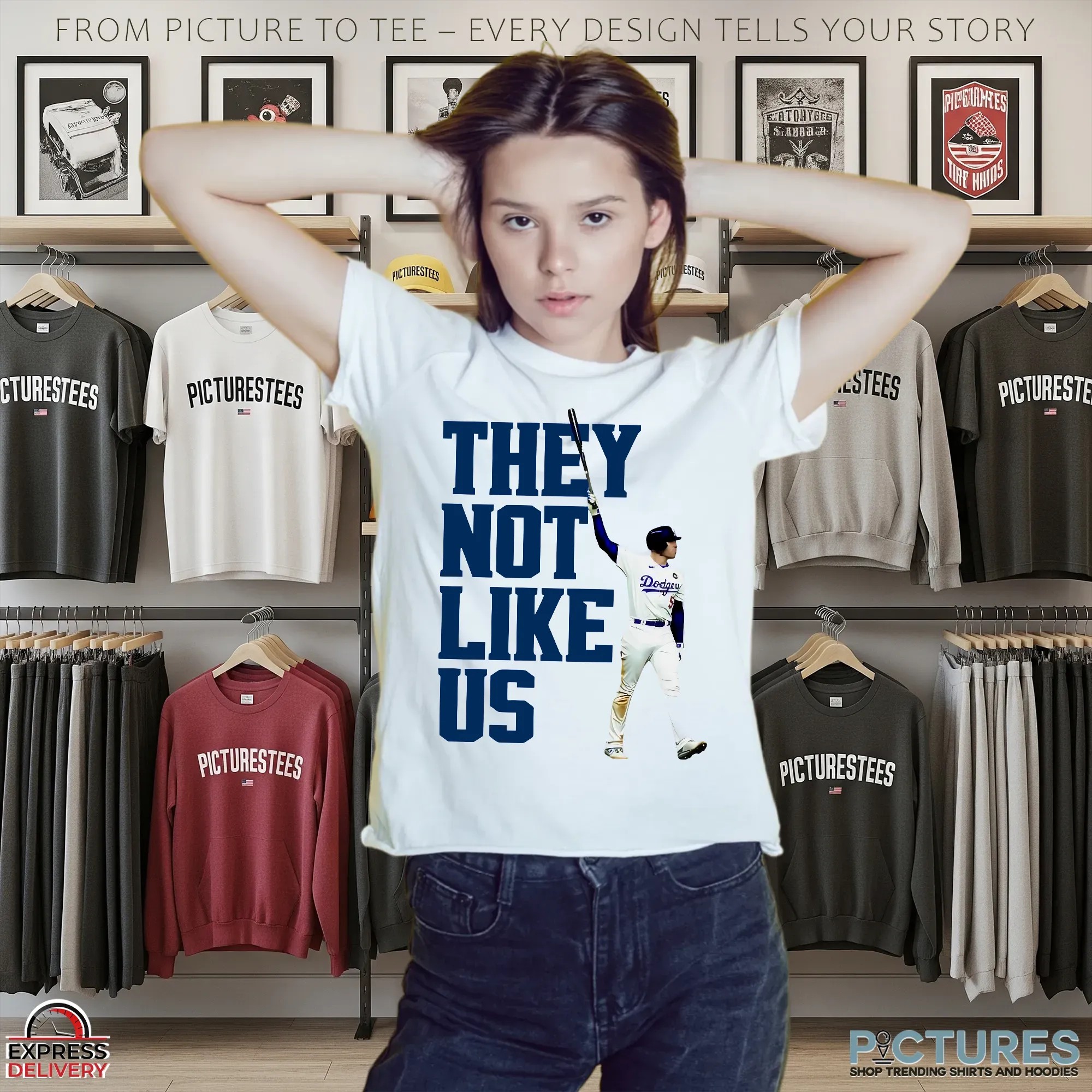 Freddie Freeman They Not Like Us Los Angeles Dodgers 2025 Champs T Shirt