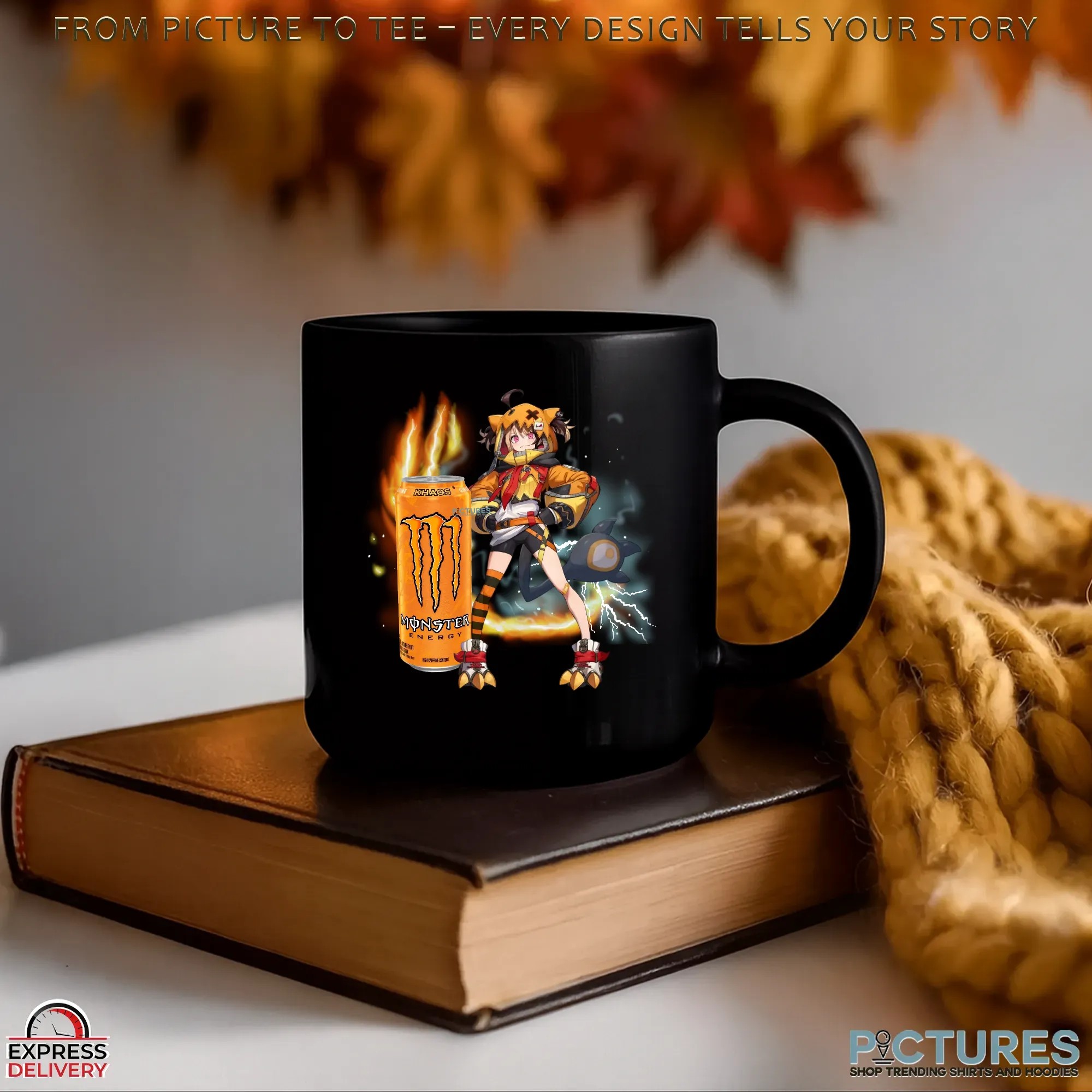 Gigi Murin HoloLilve Monster Energy Boat Go Binted Mashup T Shirt