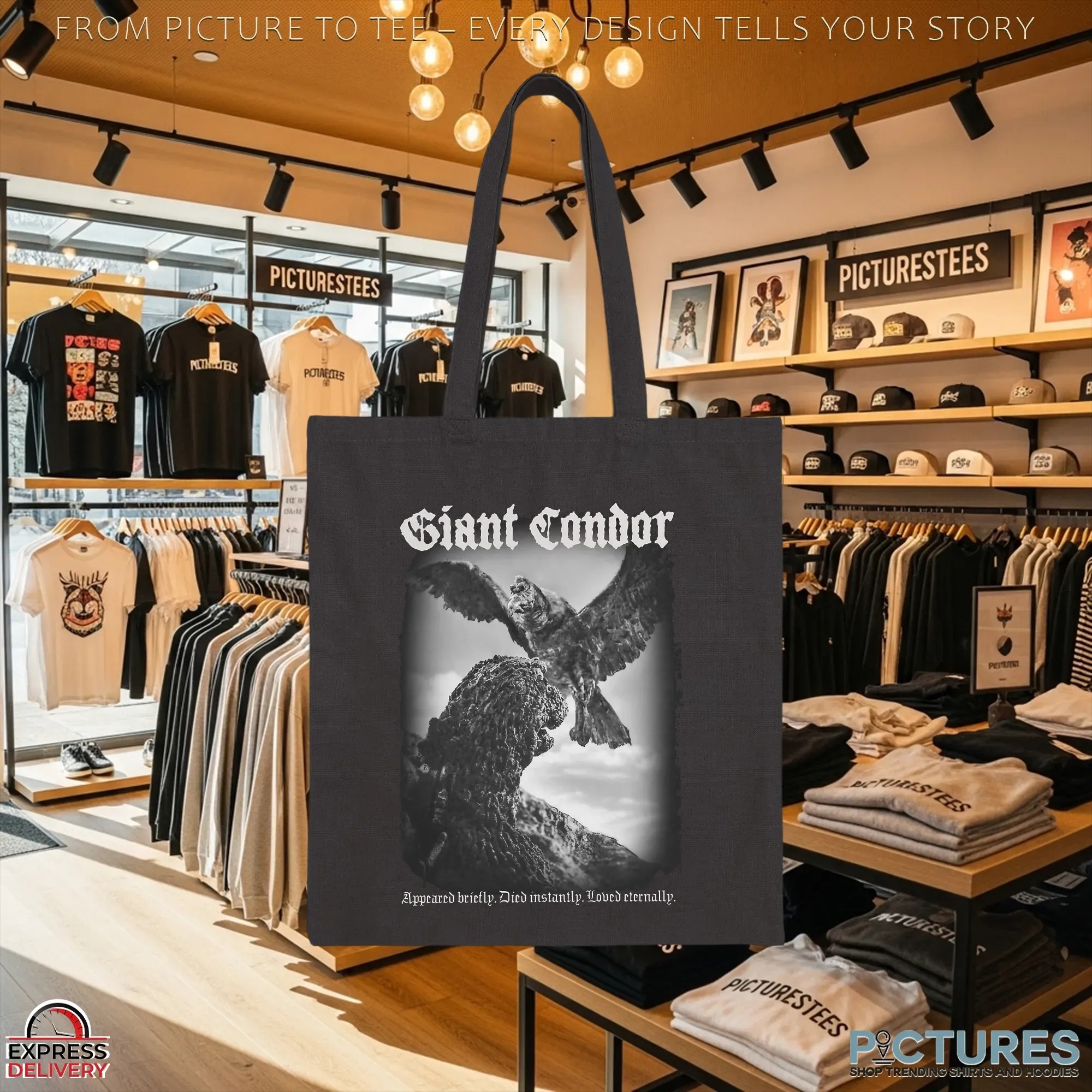 Godzilla Giant Condor Appeared Briefly Died Instantly Loved Eternally T Shirt Godzilla Giant Condor Appeared Briefly Died Instantly Loved Eternally T Shirt