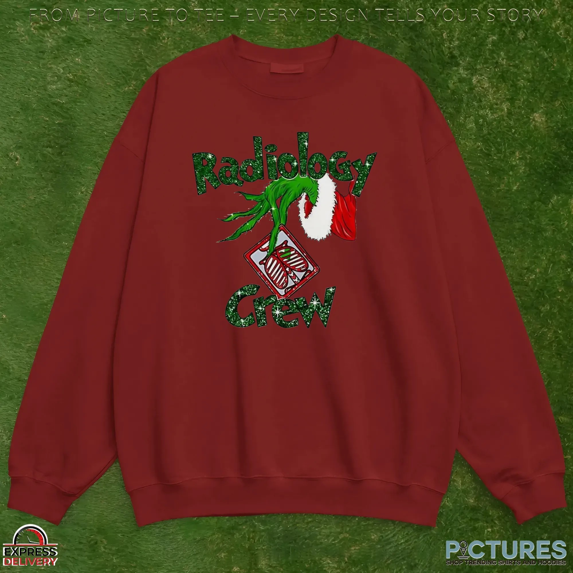 Grinch Hand Radiology Crew X Ray Tech Radiology Christmas T Shirt Grinch Hand Radiology Crew X Ray Tech Radiology Christmas T Shirt