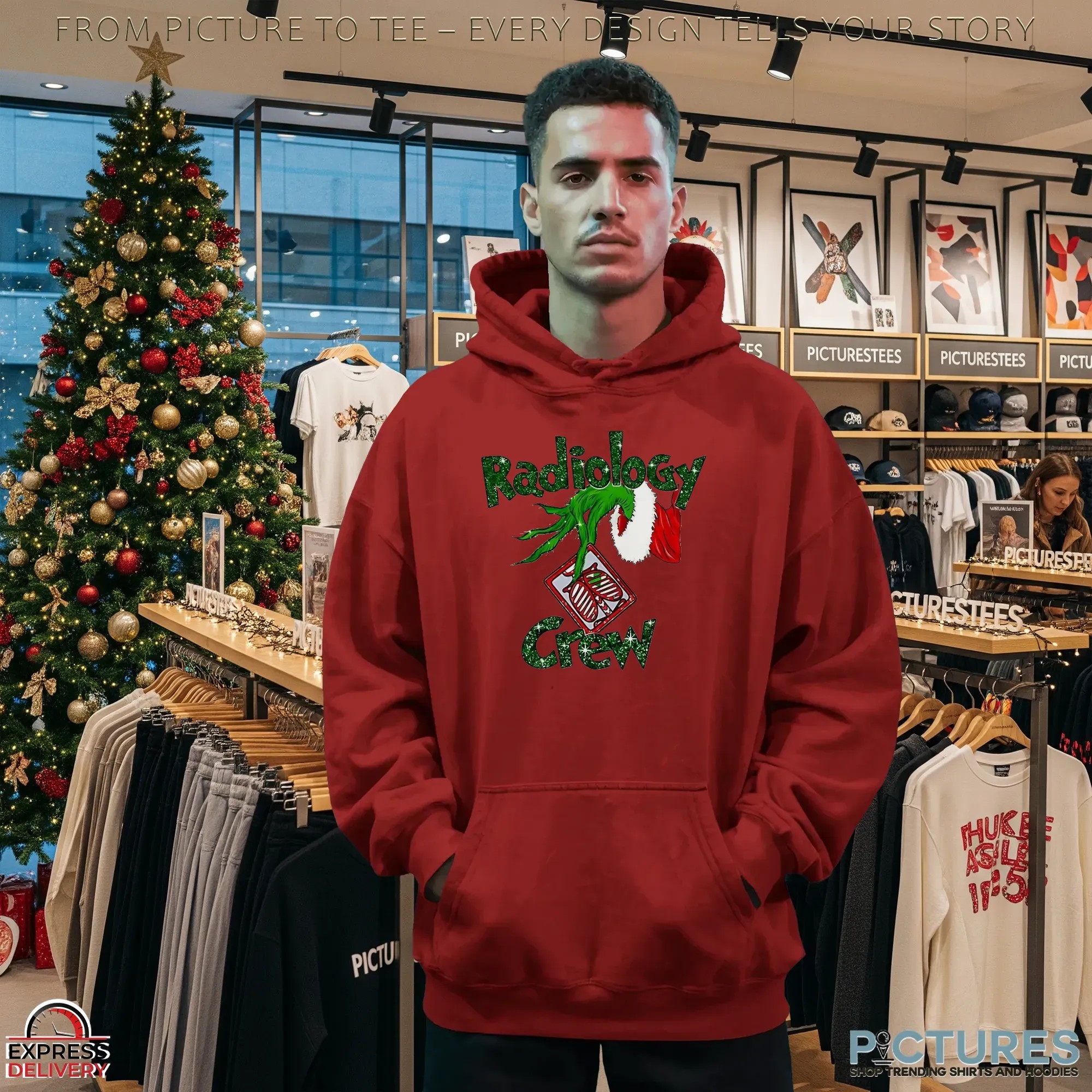 Grinch Hand Radiology Crew X Ray Tech Radiology Christmas T Shirt Grinch Hand Radiology Crew X Ray Tech Radiology Christmas T Shirt