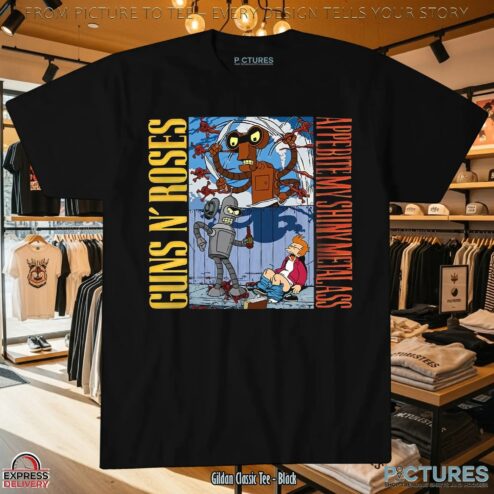 Guns N’ Roses Appebite My Shiny Metal Ass Unisex Graphic T Shirt
