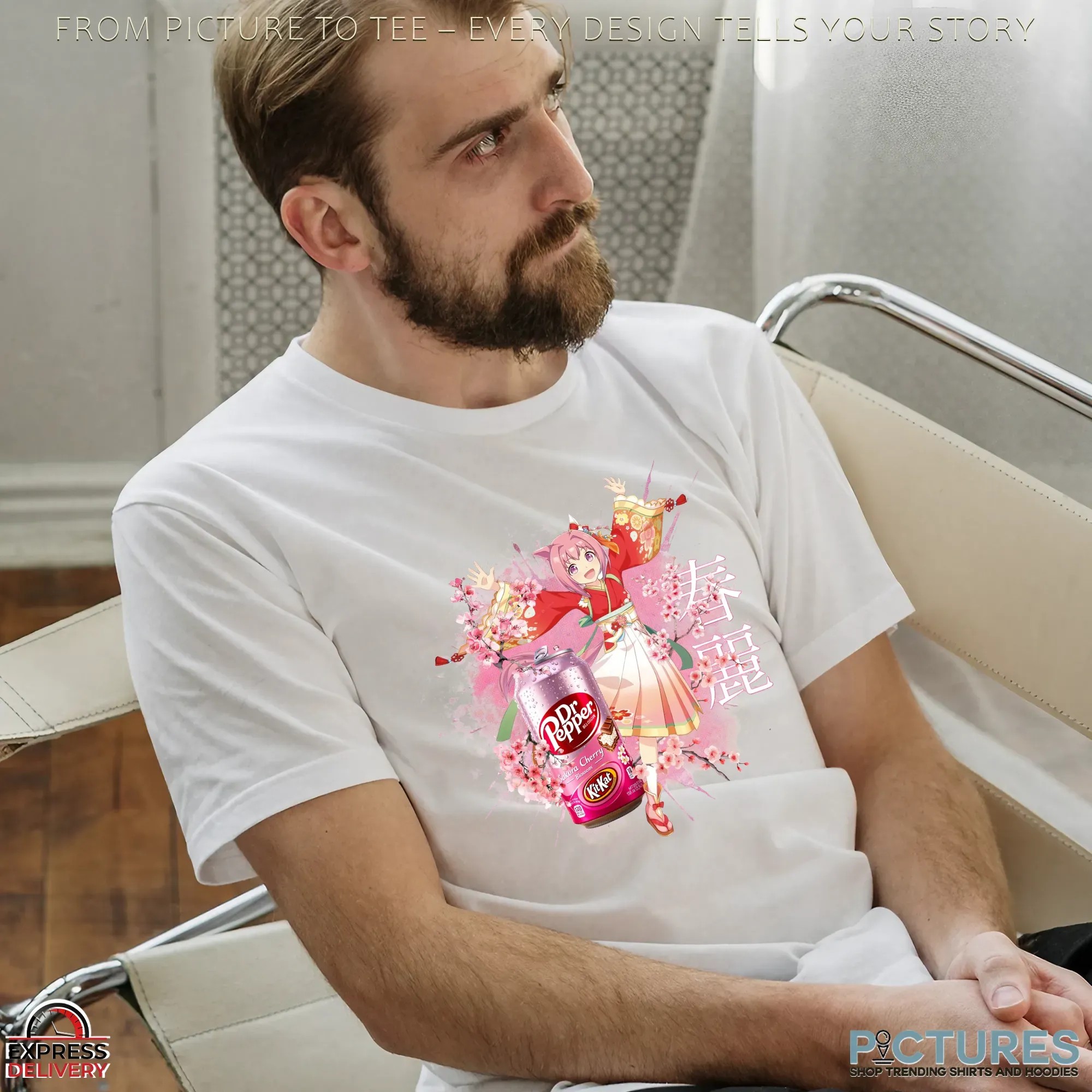 Haru Urara Uma Musume Sakura Dr Pepper Soda Anime Mashup T Shirt