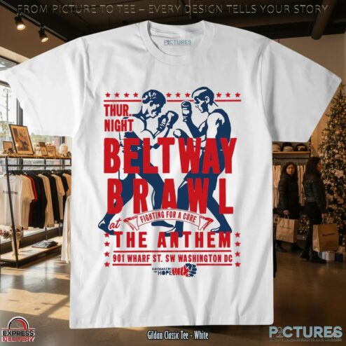 Haymakers For Hope Beltway Brawl Fighting For A Cure T Shirt