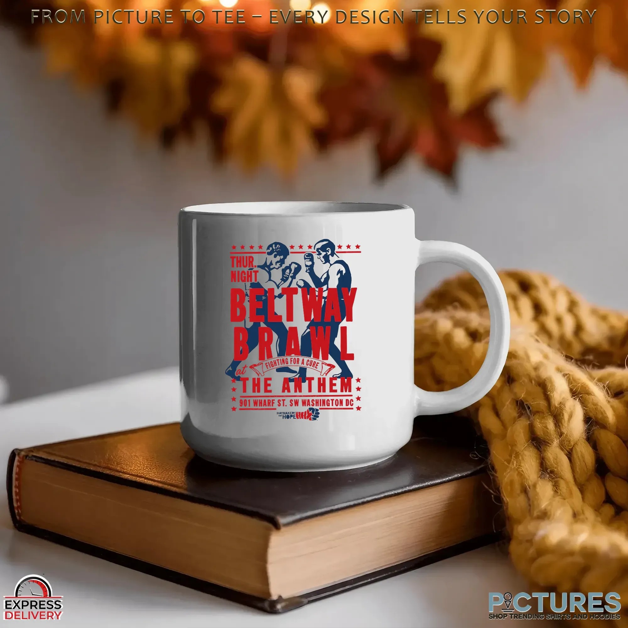 Haymakers For Hope Beltway Brawl Fighting For A Cure T Shirt