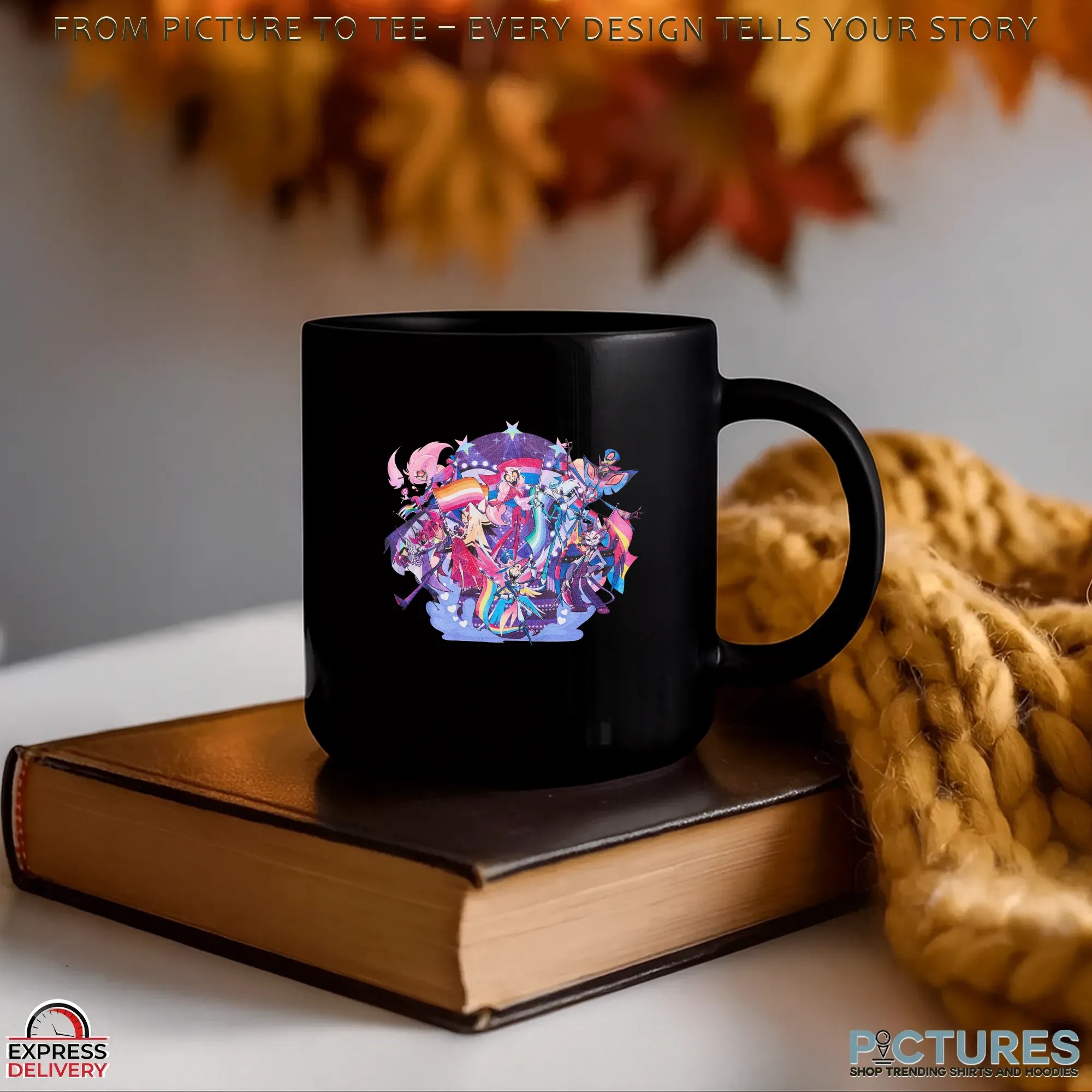 Hazbin Hotel Pride LGBTQIA+ T Shirt Hazbin Hotel Pride LGBTQIA+ T Shirt