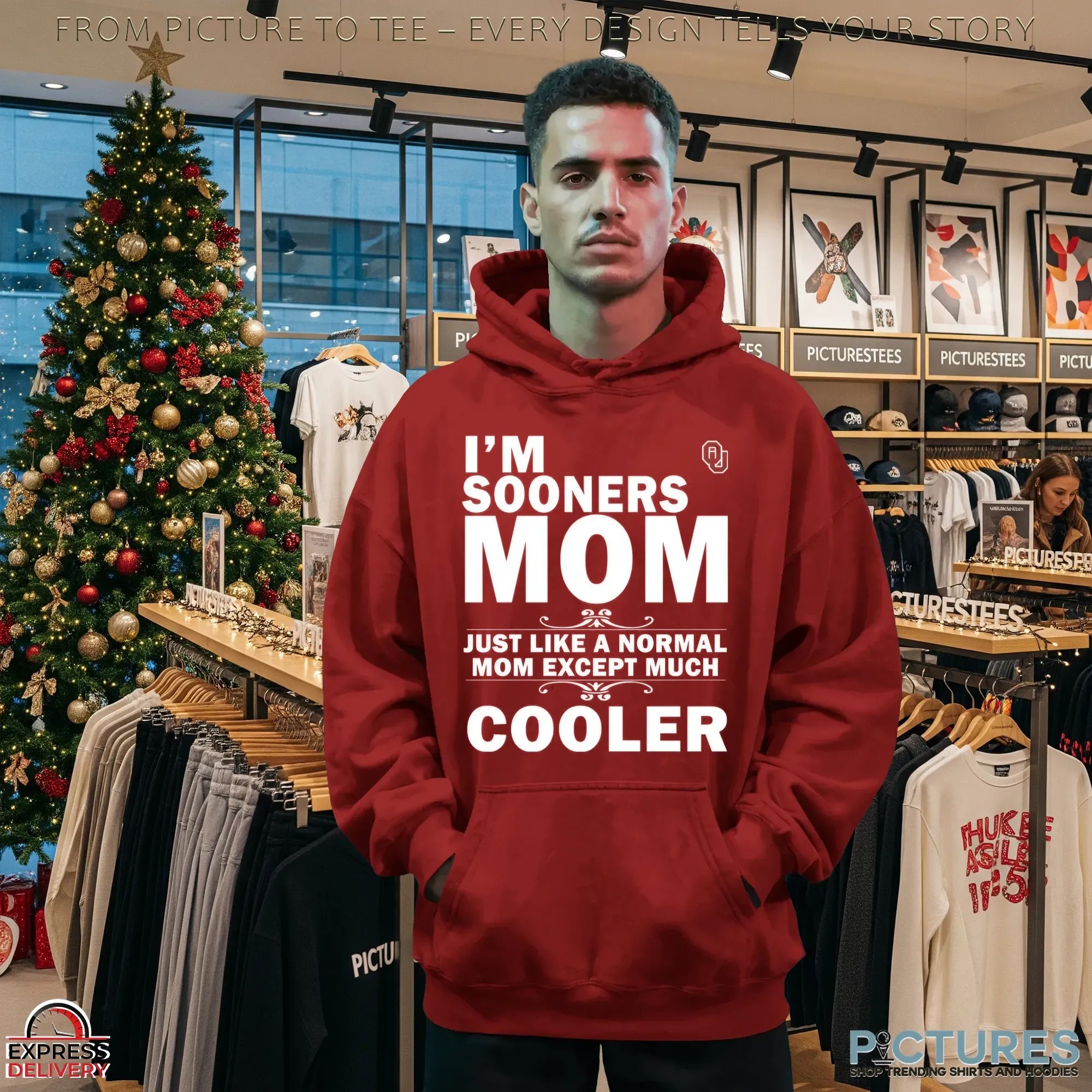 I'm A Oklahoma Sooners Mom Just Like A Normal Mom Except Much Cooler T Shirt
