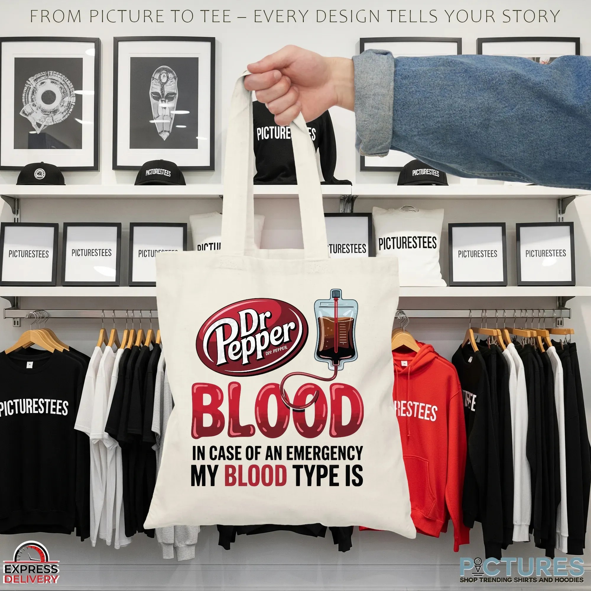 In Case Of And Emergency My Blood Type Is Dr Pepper T Shirt