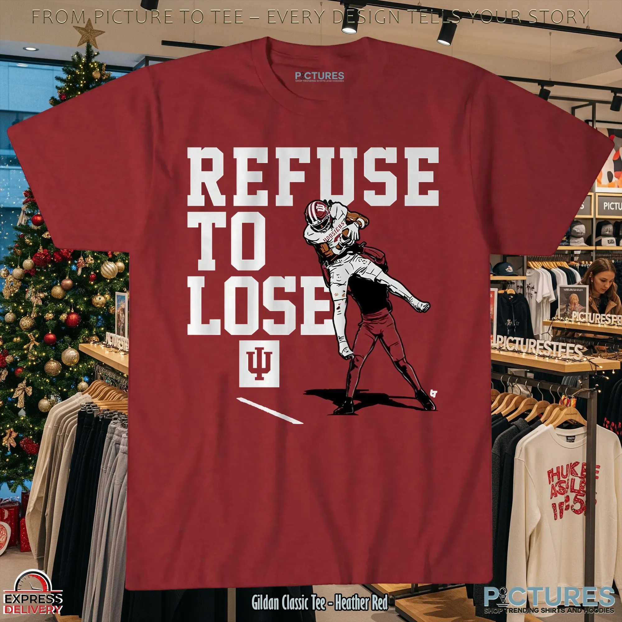 Indiana Hoosiers Football Omar Cooper Jr Refuse to Lose T Shirt