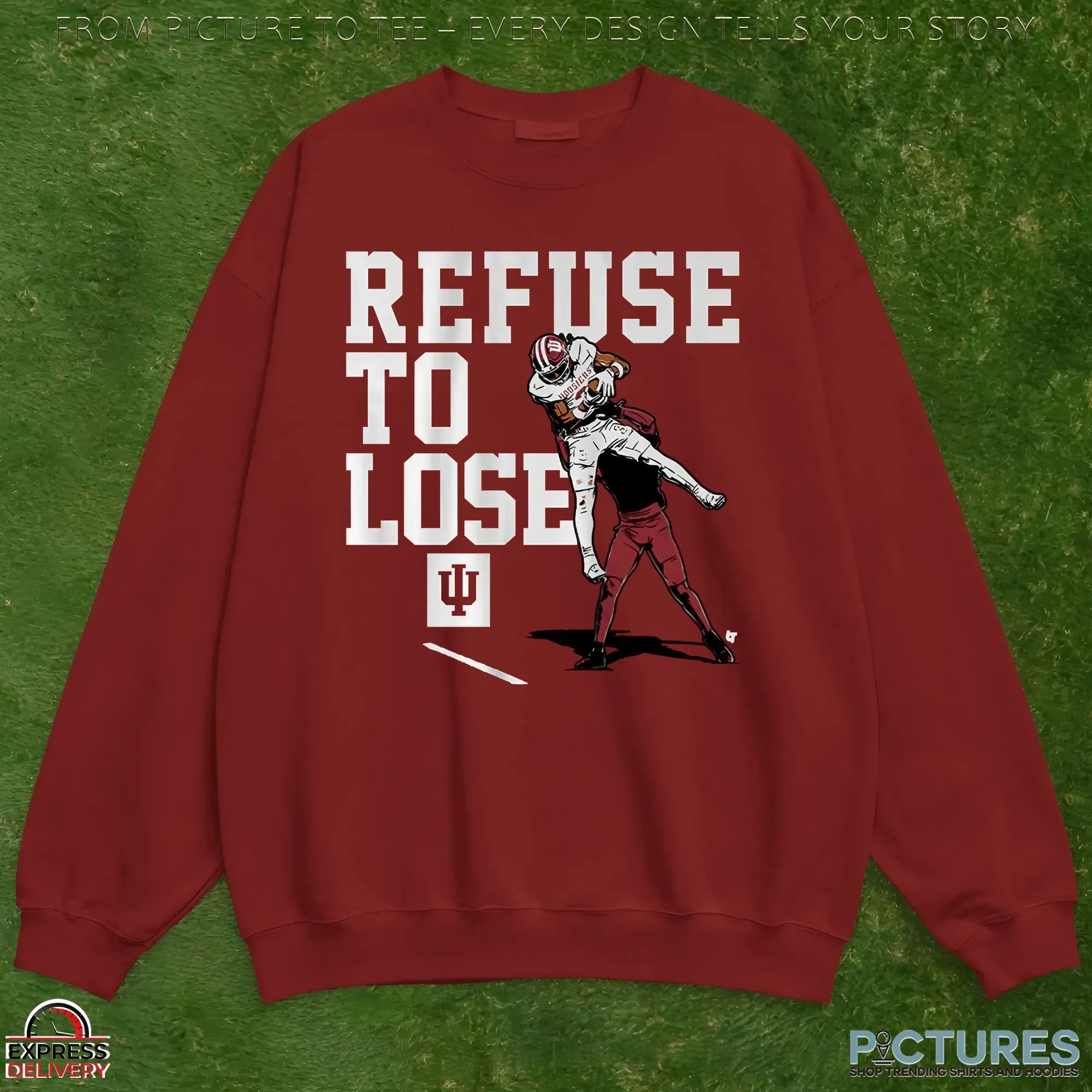 Indiana Hoosiers Football Omar Cooper Jr Refuse to Lose T Shirt