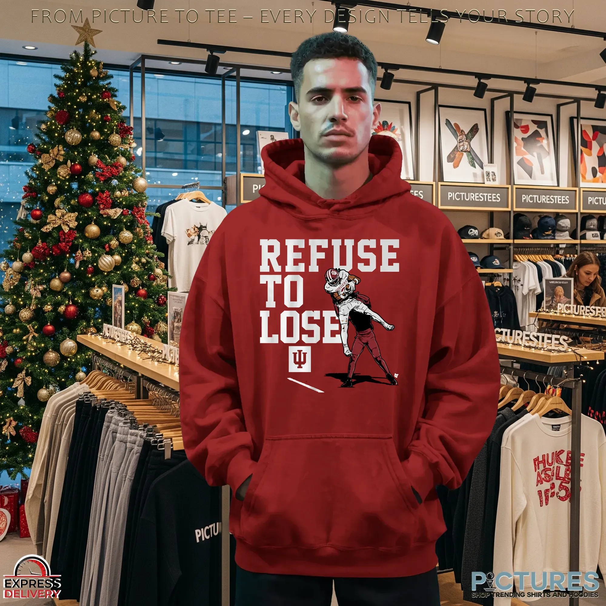 Indiana Hoosiers Football Omar Cooper Jr Refuse to Lose T Shirt