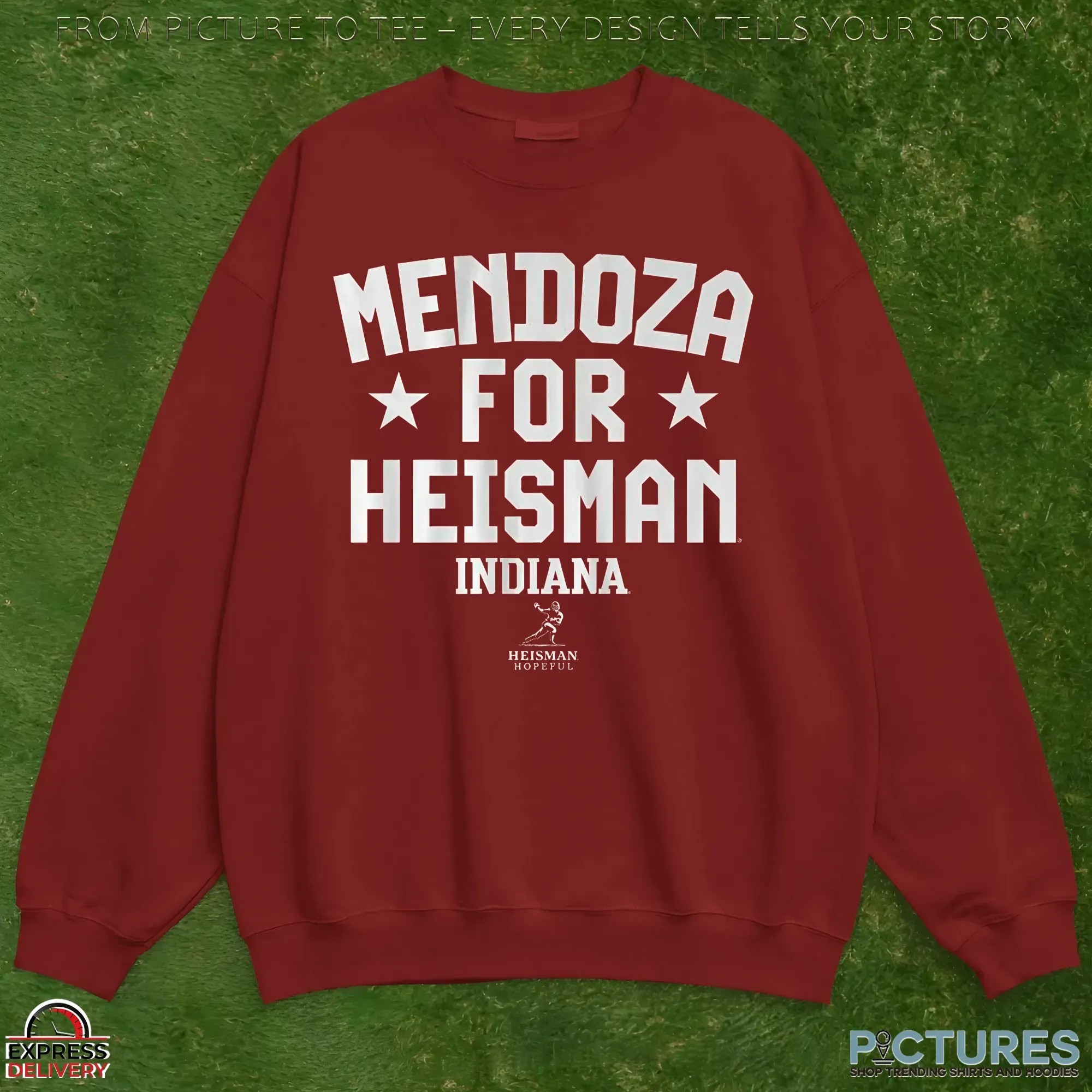 Indiana Hoosiers Football Student Athlete Mendoza for Heisman T Shirt