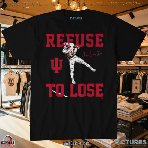 Indiana Hoosiers Omar Cooper Jr Refuse to Lose Graphic T Shirt