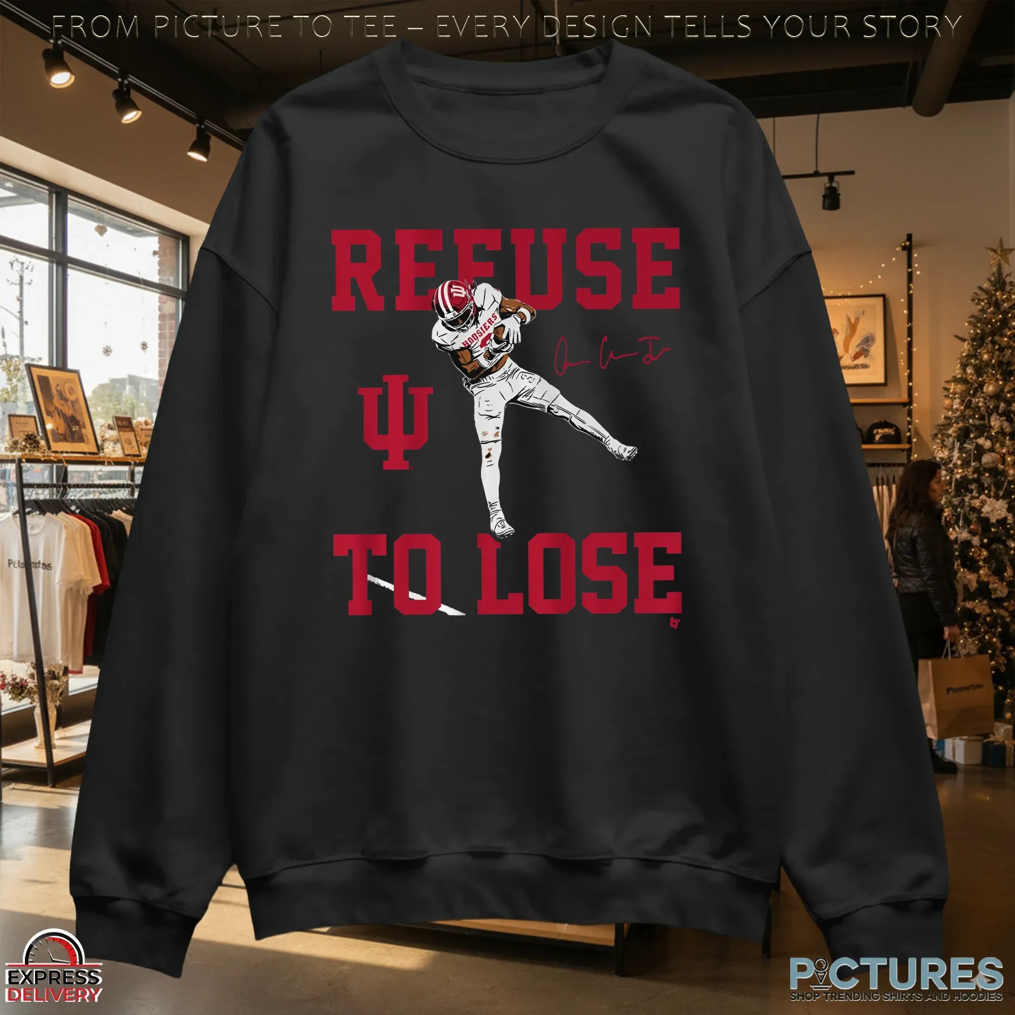 Indiana Hoosiers Omar Cooper Jr Refuse to Lose Graphic T Shirt