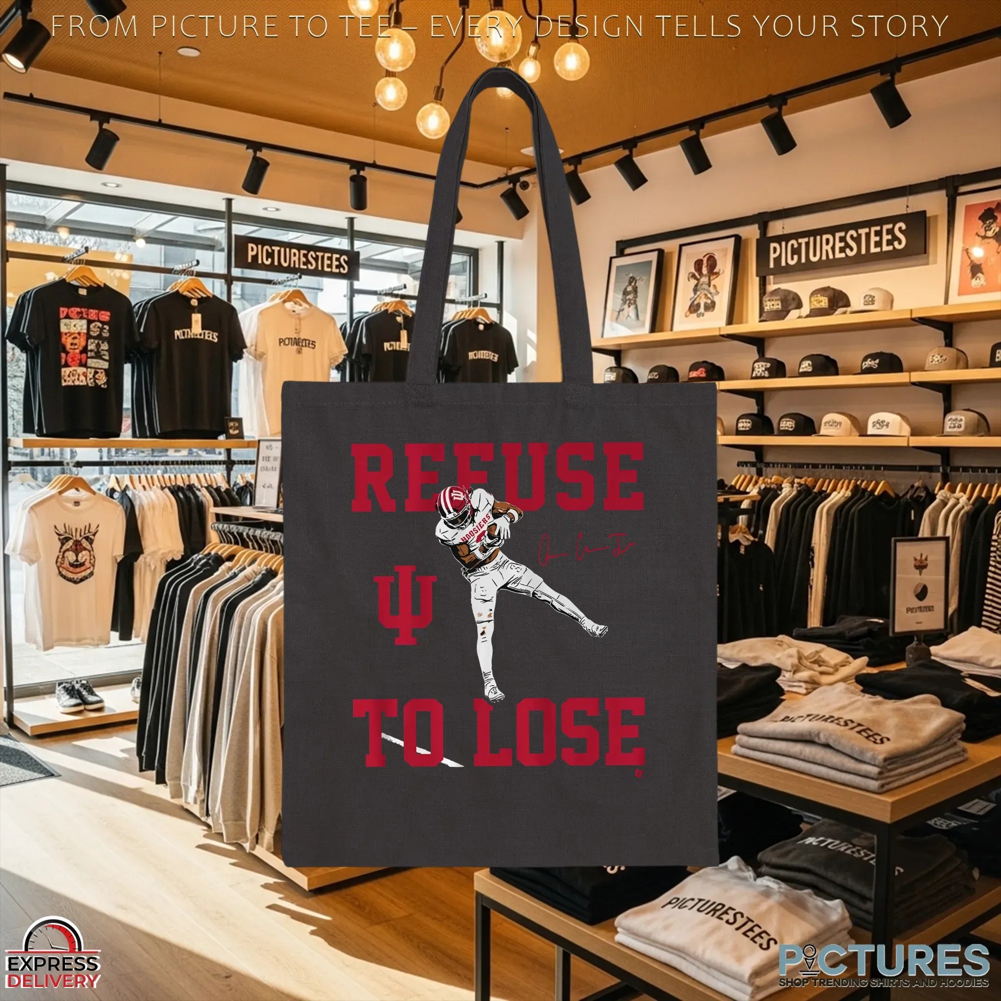 Indiana Hoosiers Omar Cooper Jr Refuse to Lose Graphic T Shirt