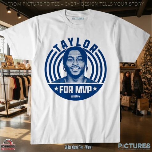 Indianapolis Colts Football Jonathan Taylor For MVP T Shirt