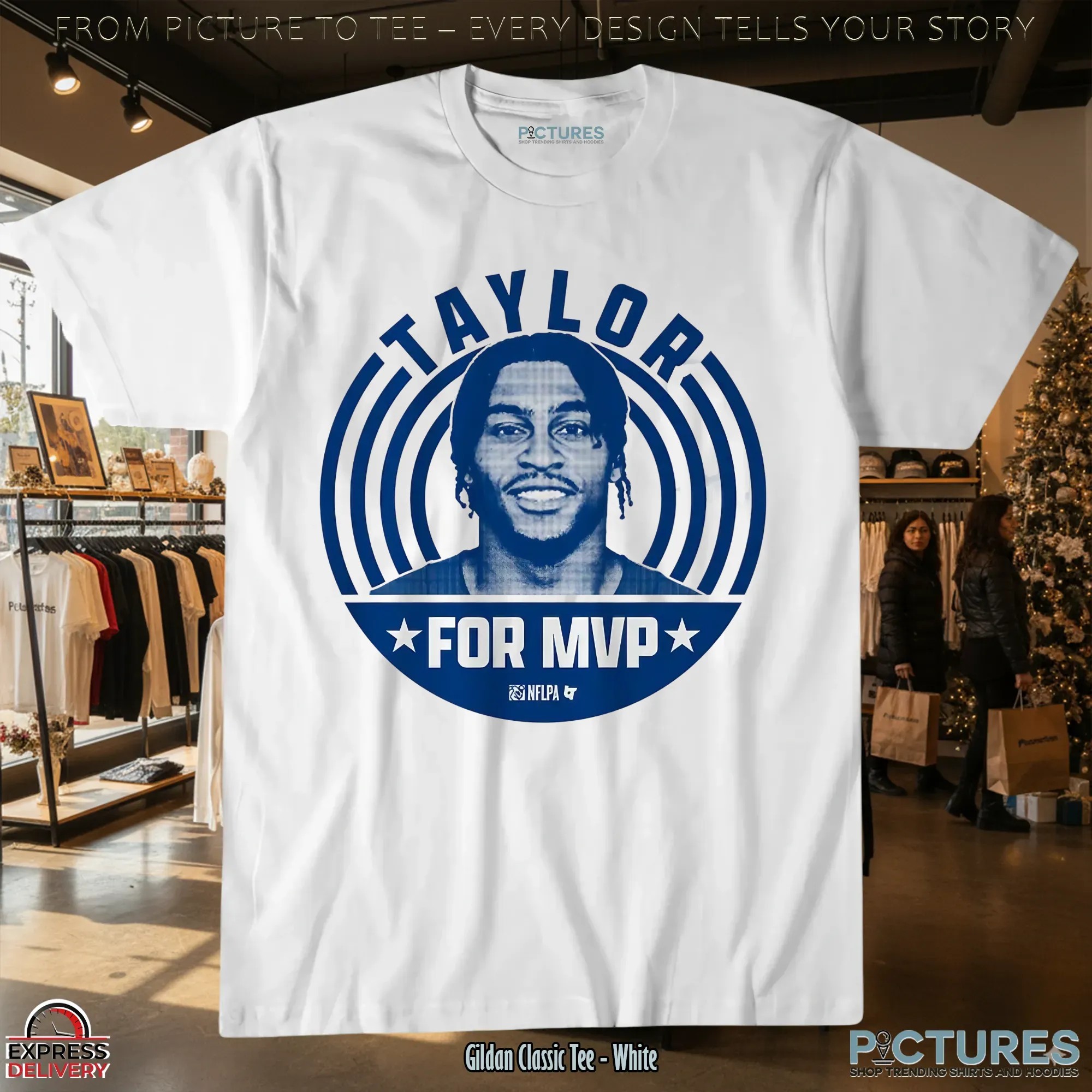 Indianapolis Colts Football Jonathan Taylor For MVP T Shirt
