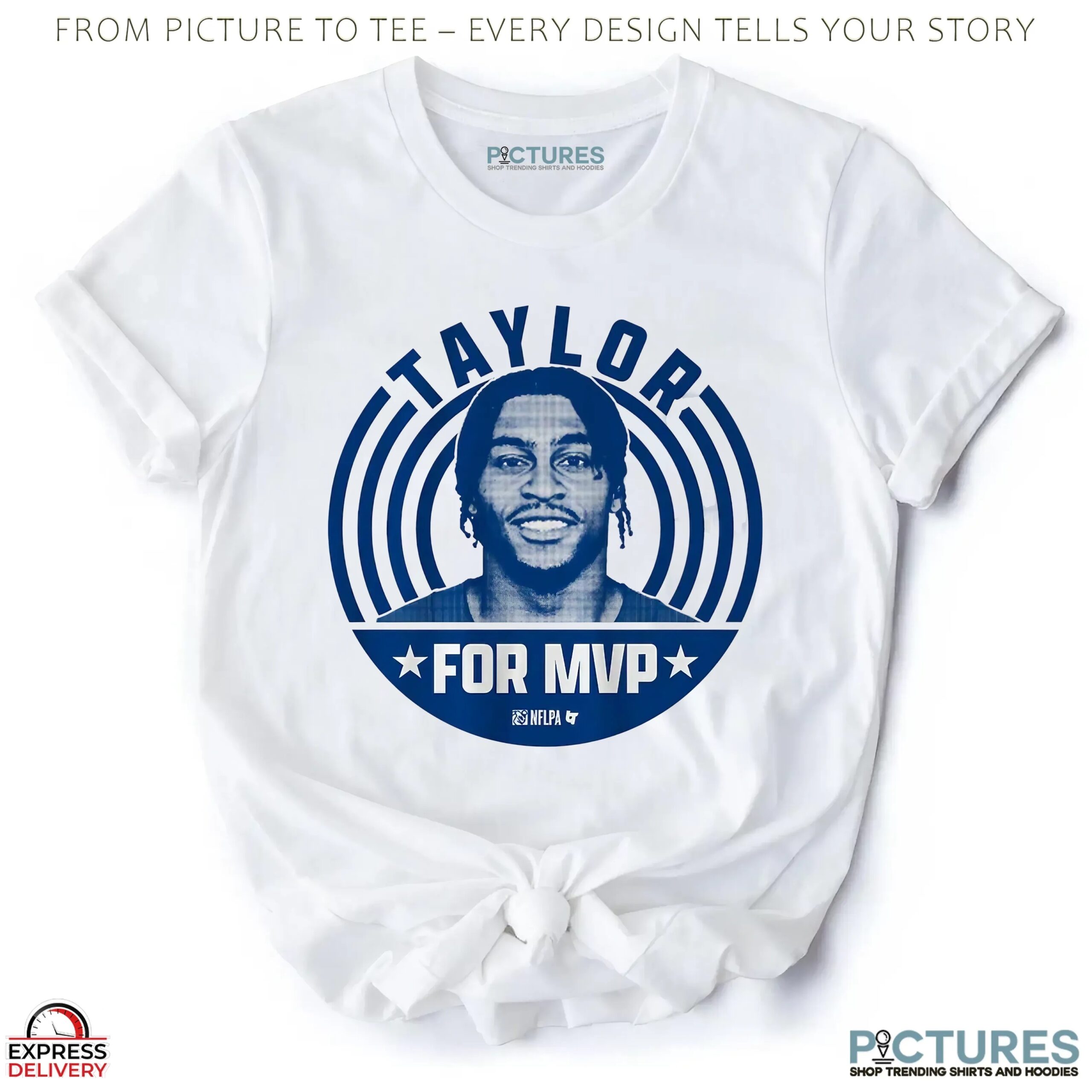 Indianapolis Colts Football Jonathan Taylor For MVP T Shirt