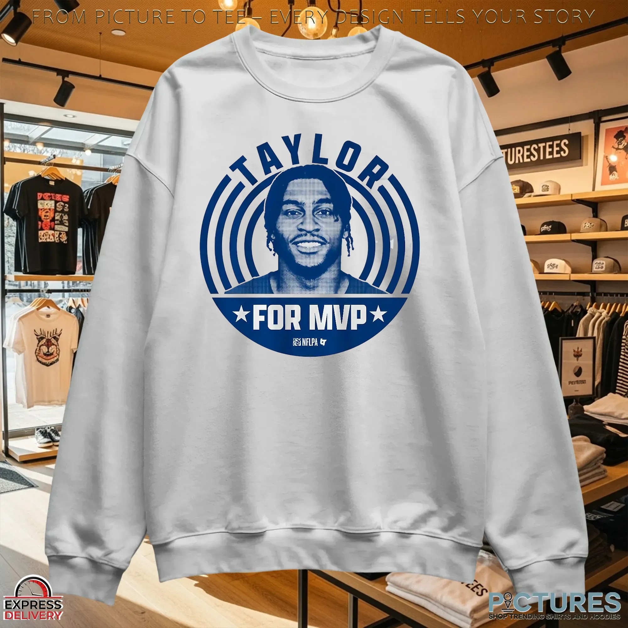 Indianapolis Colts Football Jonathan Taylor For MVP T Shirt