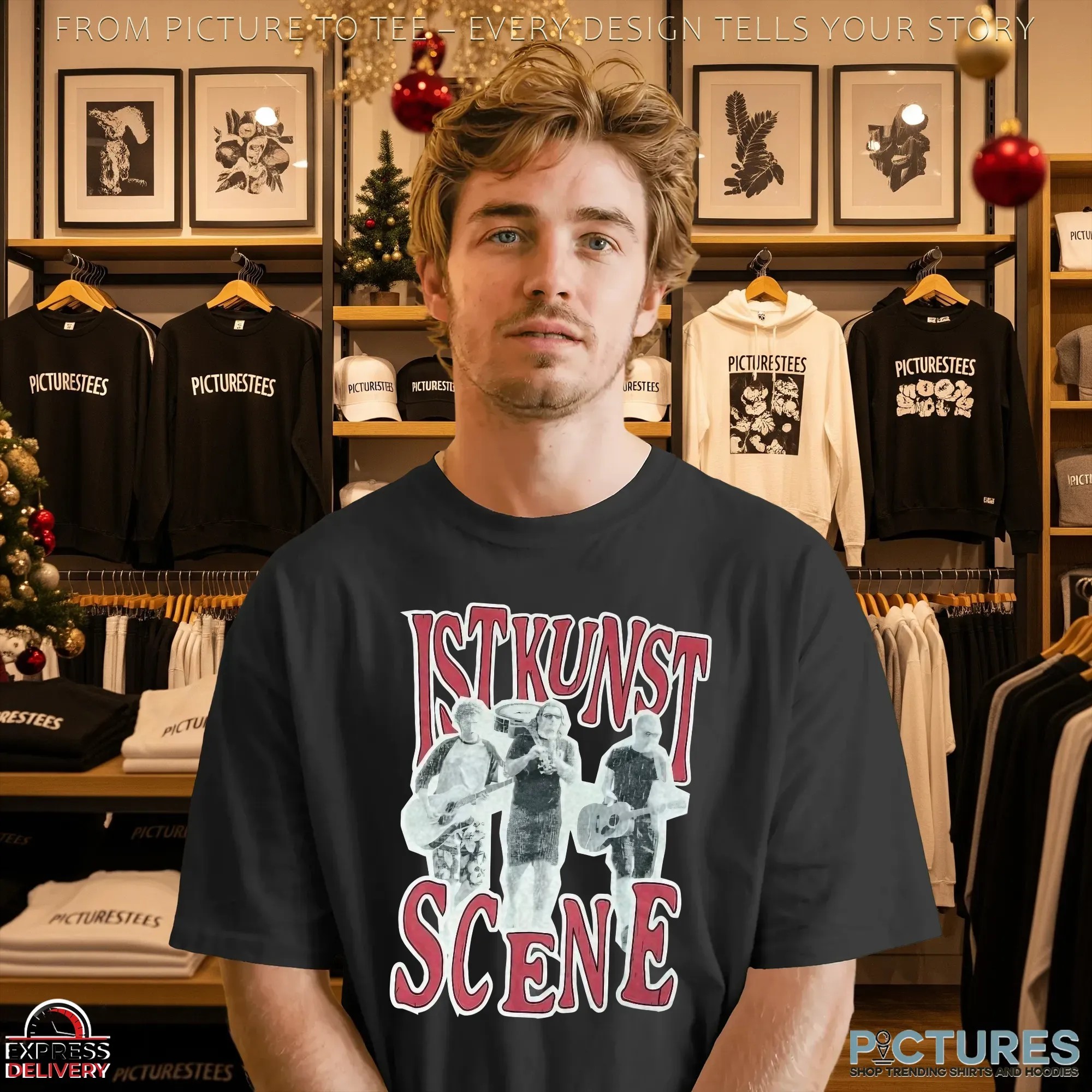 Istkunst Scene Vintage Bootleg T Shirt