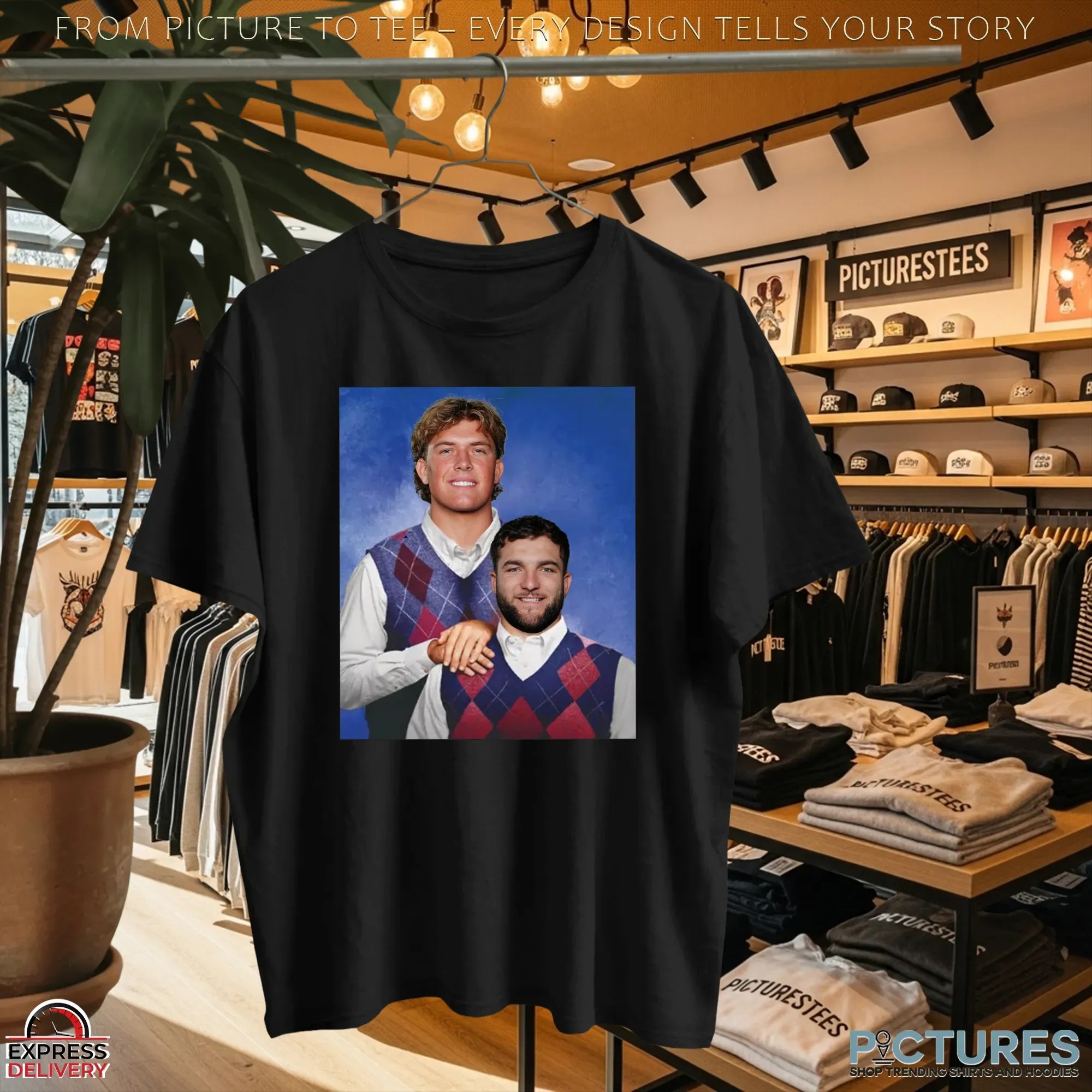 Jaxson Dart and Cam Skattebo Step Brothers 2025 Parody T Shirt