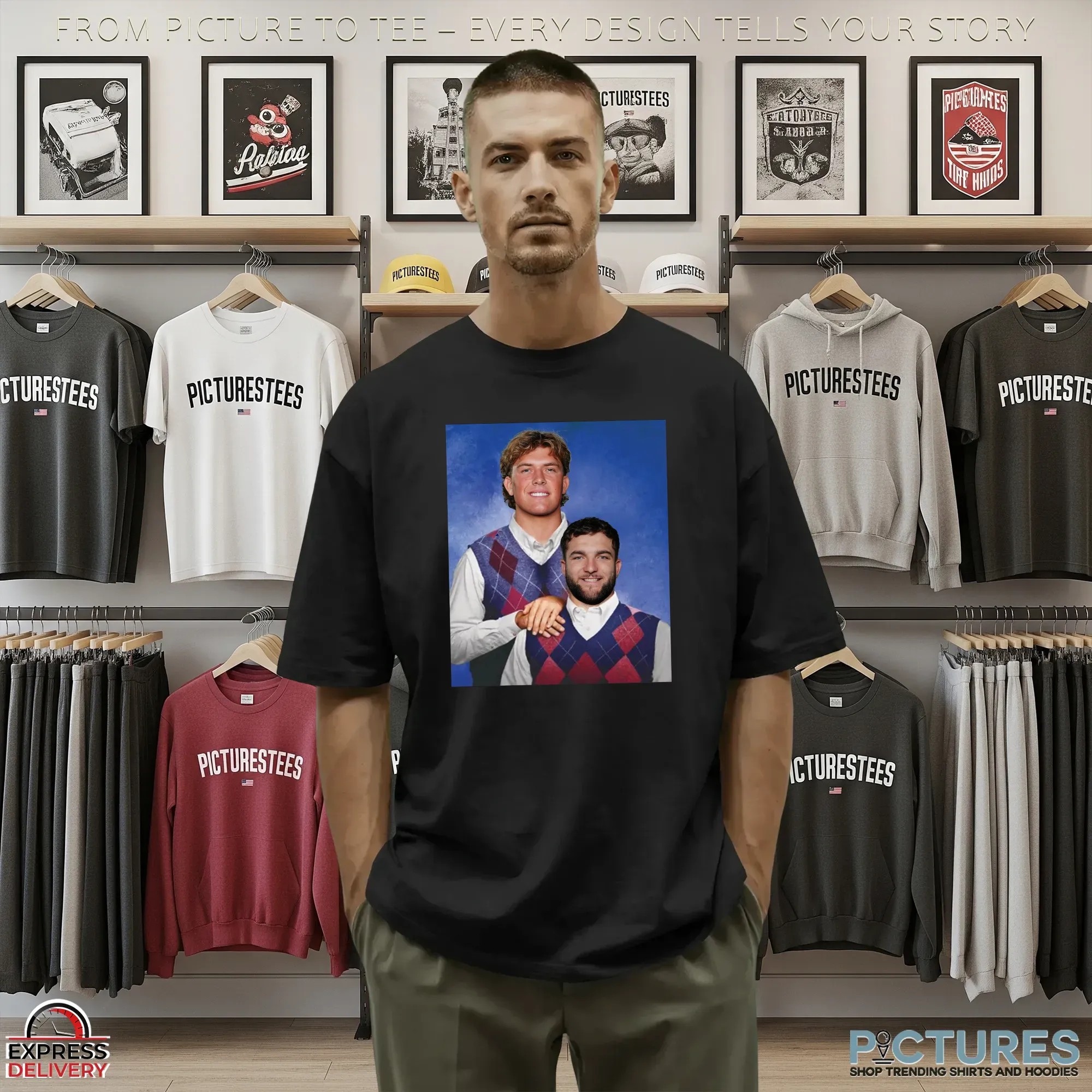 Jaxson Dart and Cam Skattebo Step Brothers 2025 Parody T Shirt
