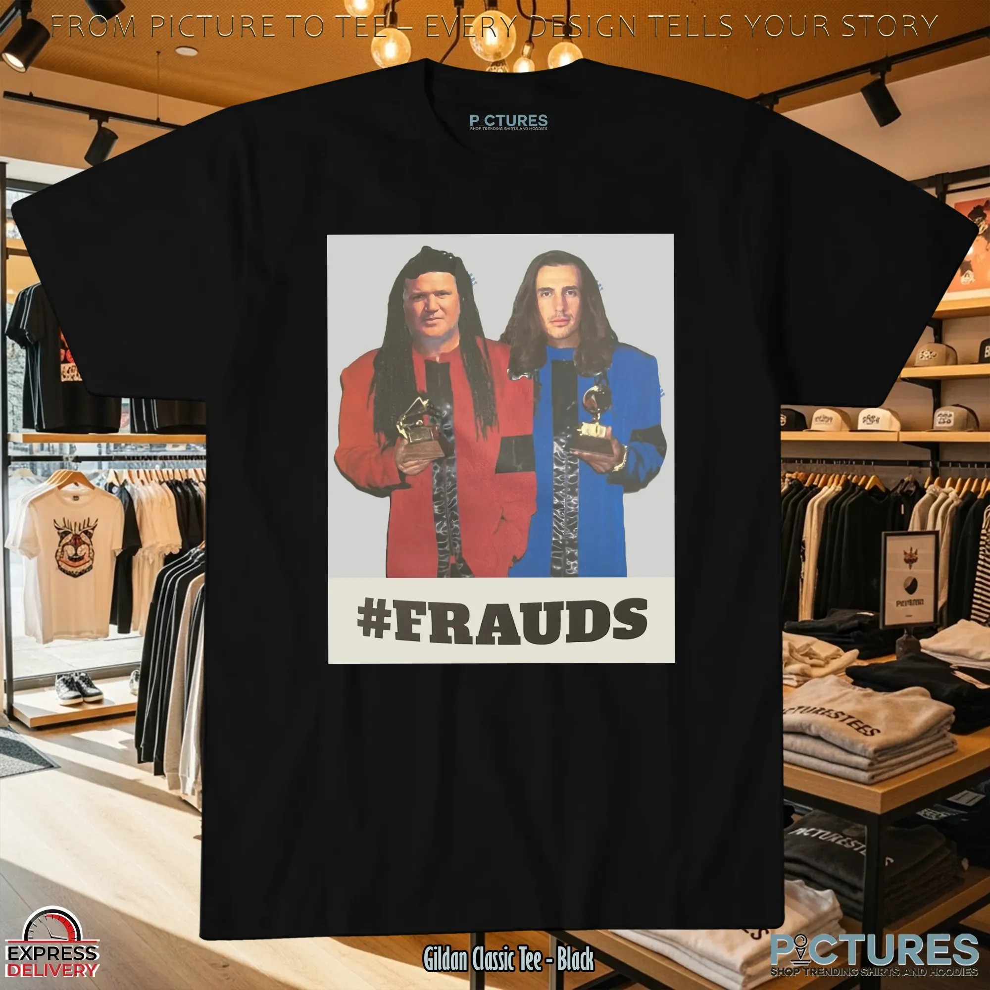 Jeff O'neill Luke Willson Frauds T Shirt