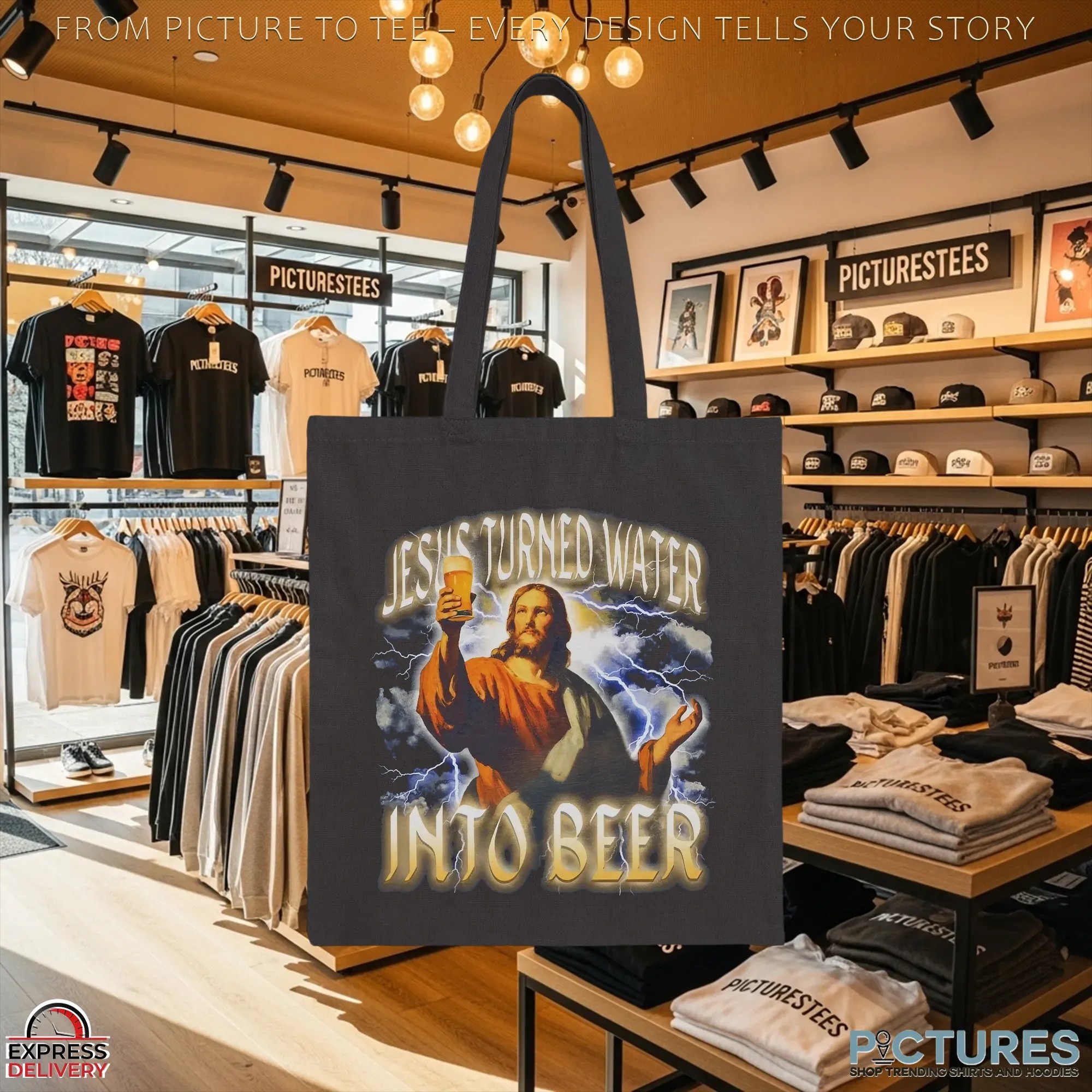 Jesus Turned Water Into Beer Bootleg T Shirt Jesus Turned Water Into Beer Bootleg T Shirt