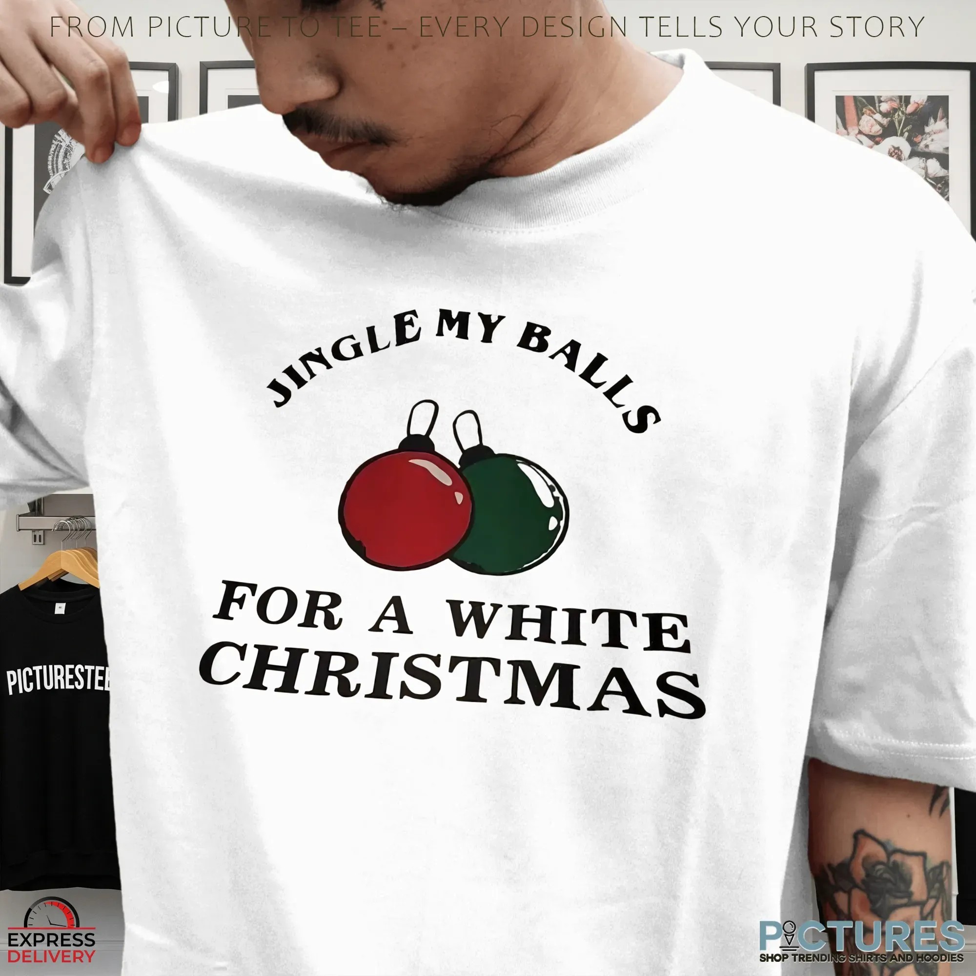 Jingle My Balls For A White Christmas Dark Meme T Shirt Jingle My Balls For A White Christmas Dark Meme T Shirt