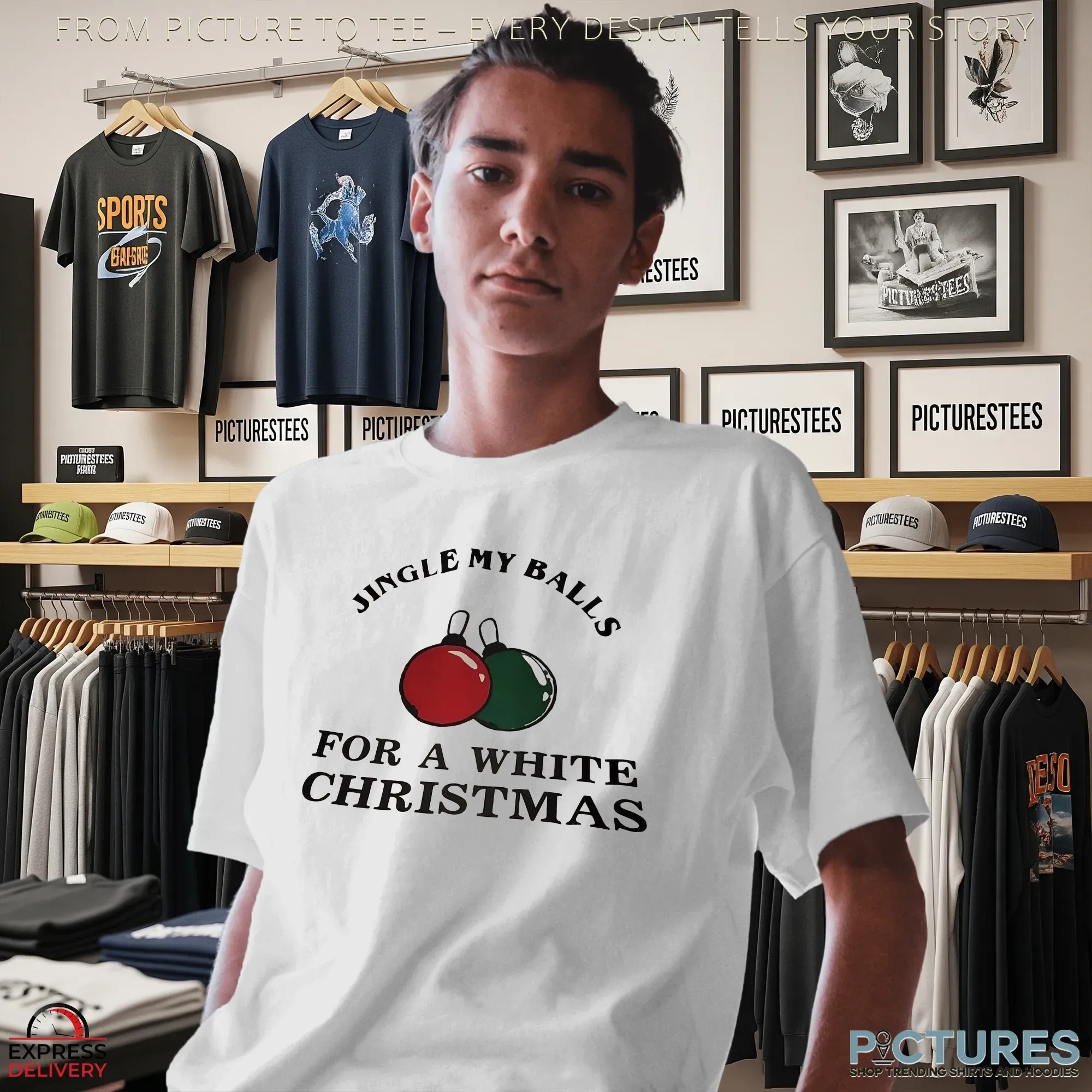 Jingle My Balls For A White Christmas Dark Meme T Shirt Jingle My Balls For A White Christmas Dark Meme T Shirt